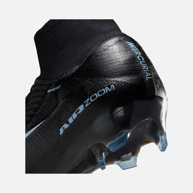 Nike Siyah Nike Mercurial Zoom Superfly 10 Elite FG Erkek Krampon