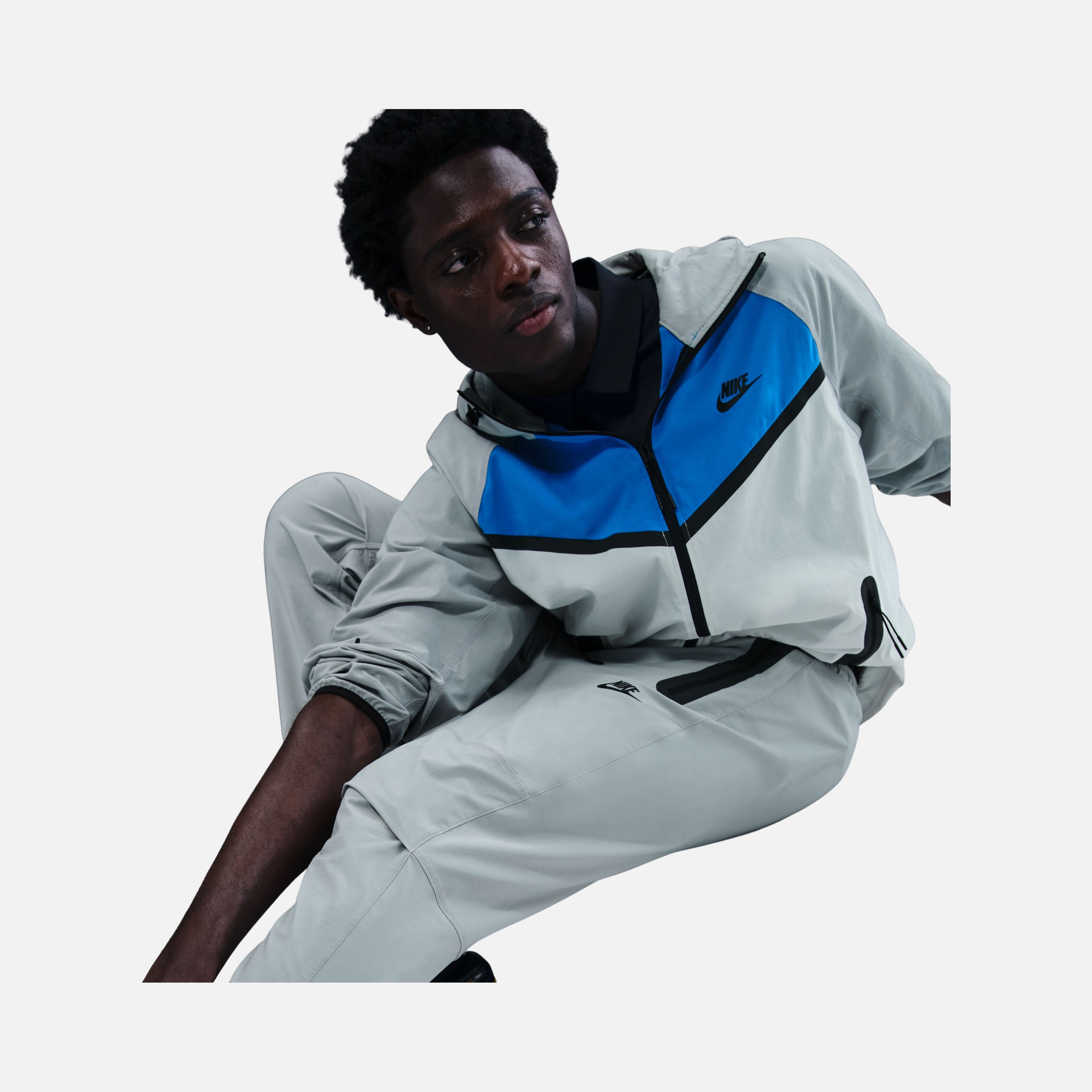 Nike Sportswear Fleece Woven Open-Hem Erkek Eşofman Altı