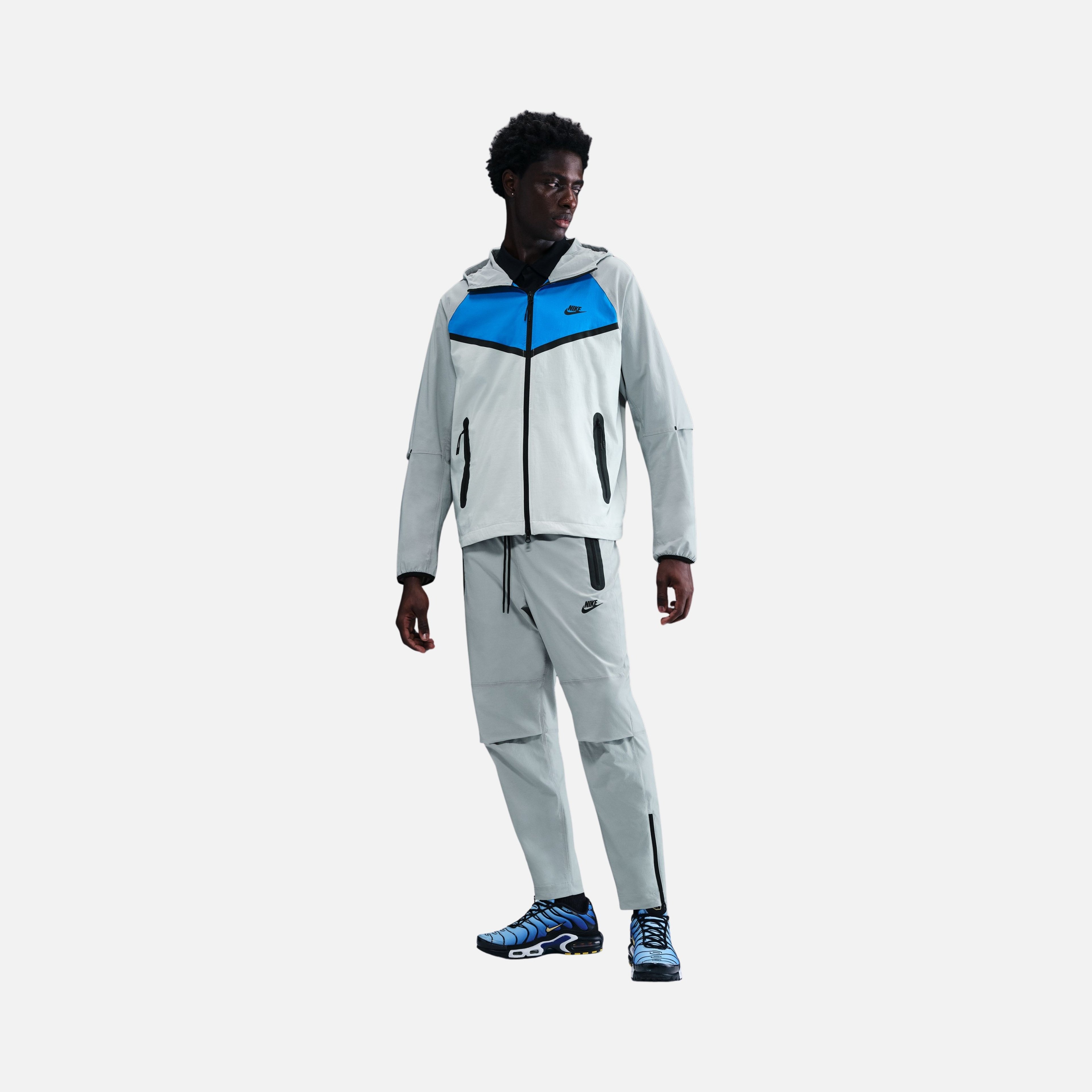 Nike Sportswear Fleece Woven Open-Hem Erkek Eşofman Altı