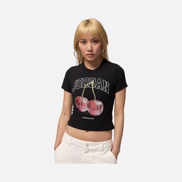 Nike Jordan Brk Ss Tmid Gfx Tee Kadın Tişört