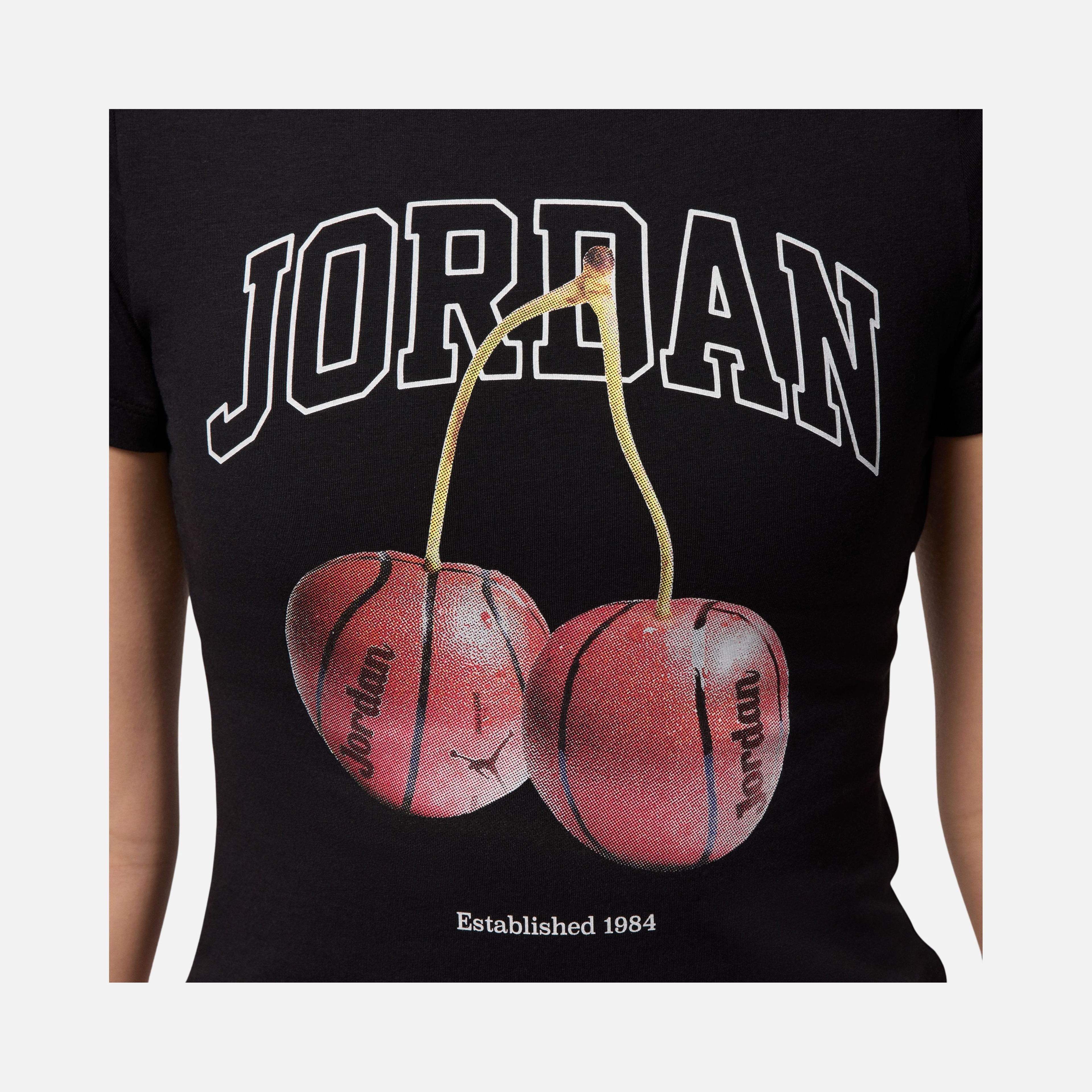 Nike Jordan Brk Ss Tmid Gfx Tee Kadın Tişört