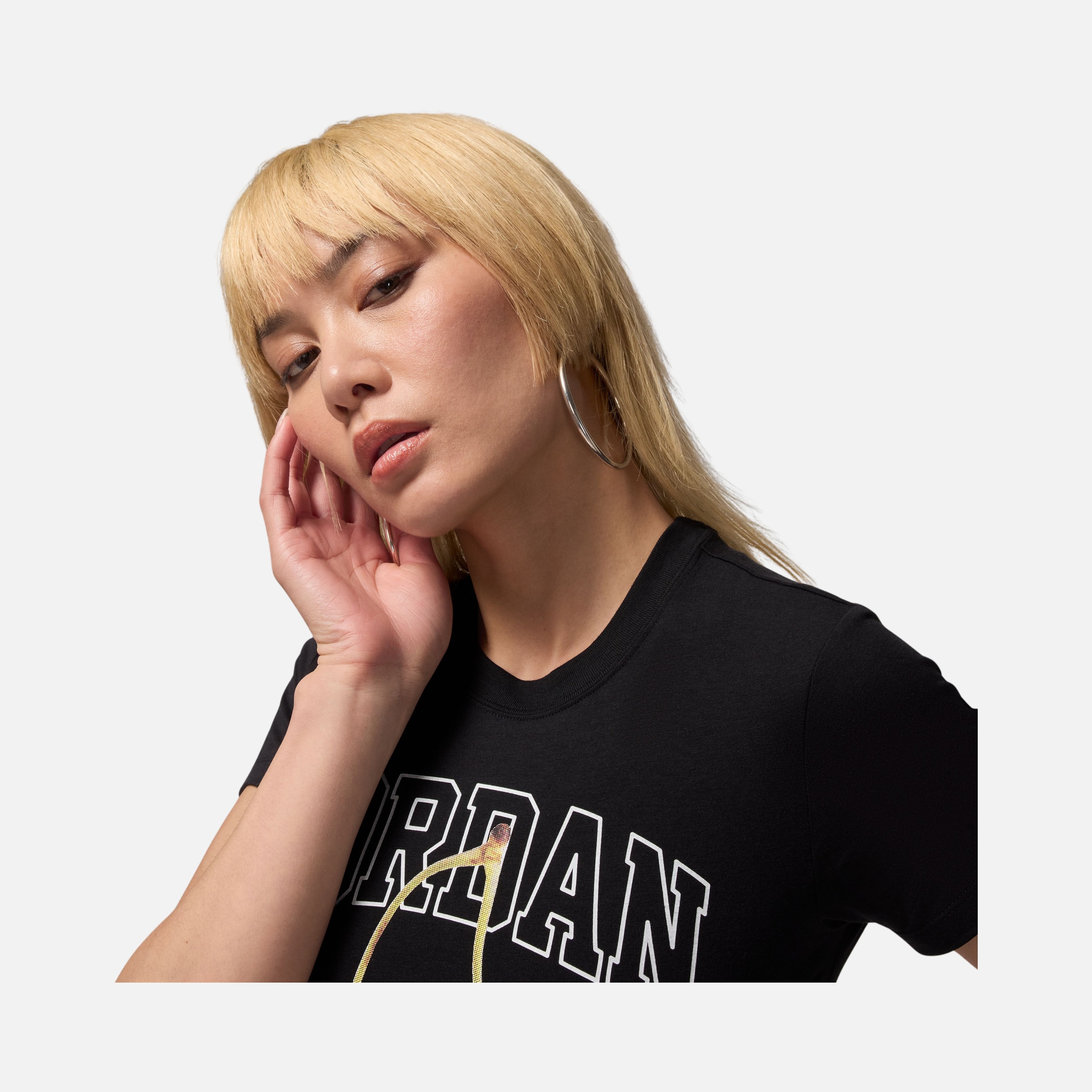 Nike Jordan Brk Ss Tmid Gfx Tee Kadın Tişört