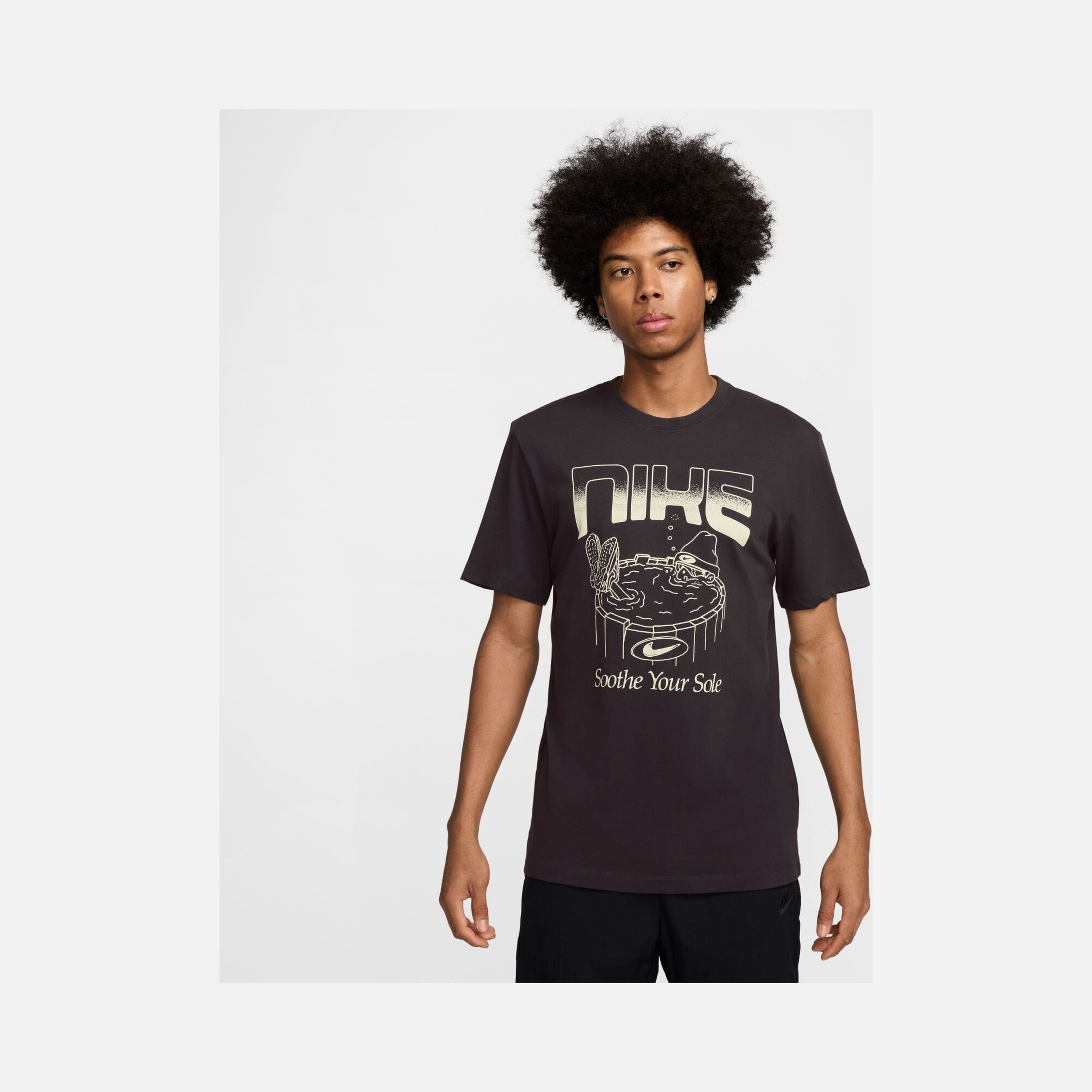 Nike U Nsw Tee Oc Fb Gfx Brand Erkek Tişört