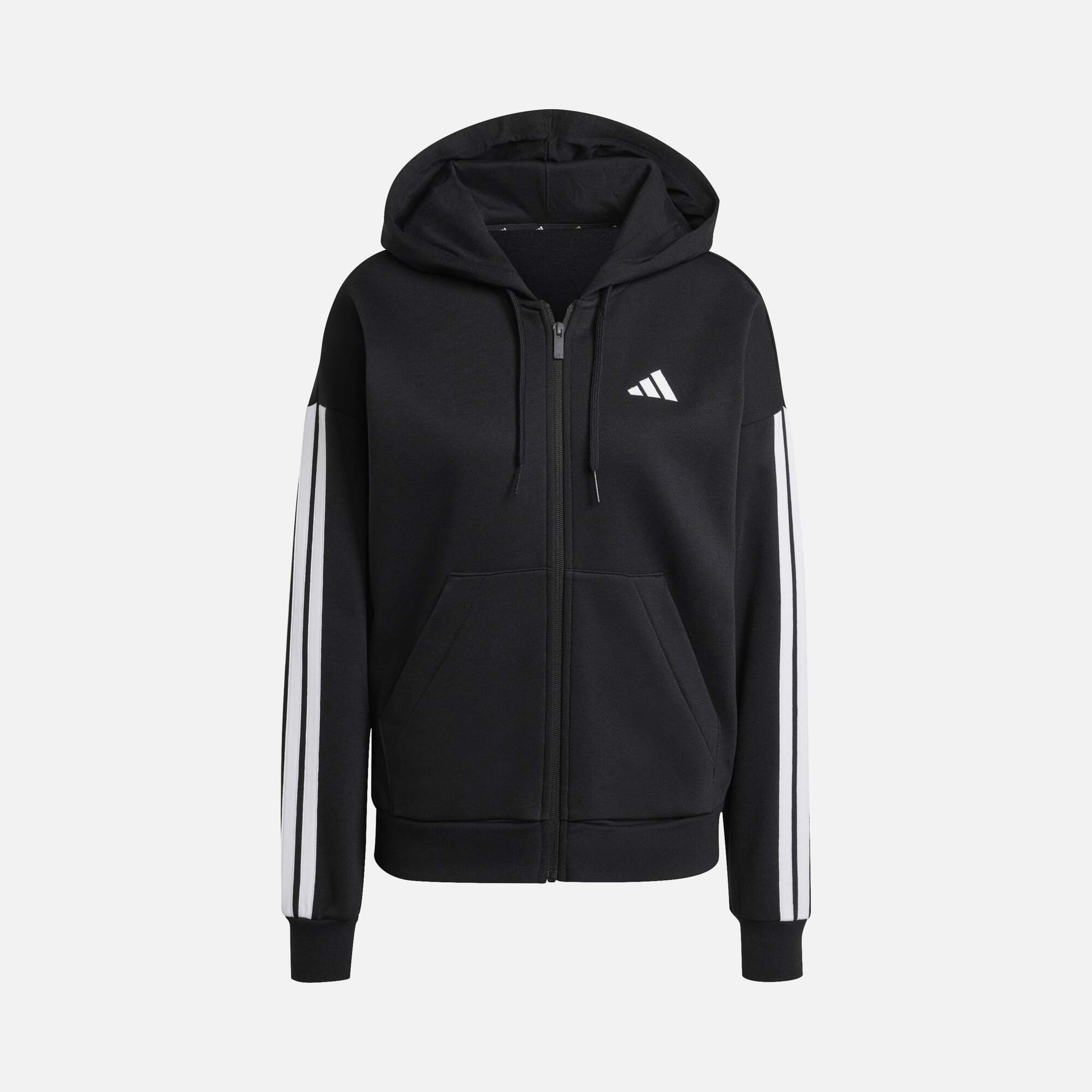 adidas W 3S Fleece Fz Hd Kadın Kapüşonlu Ceket
