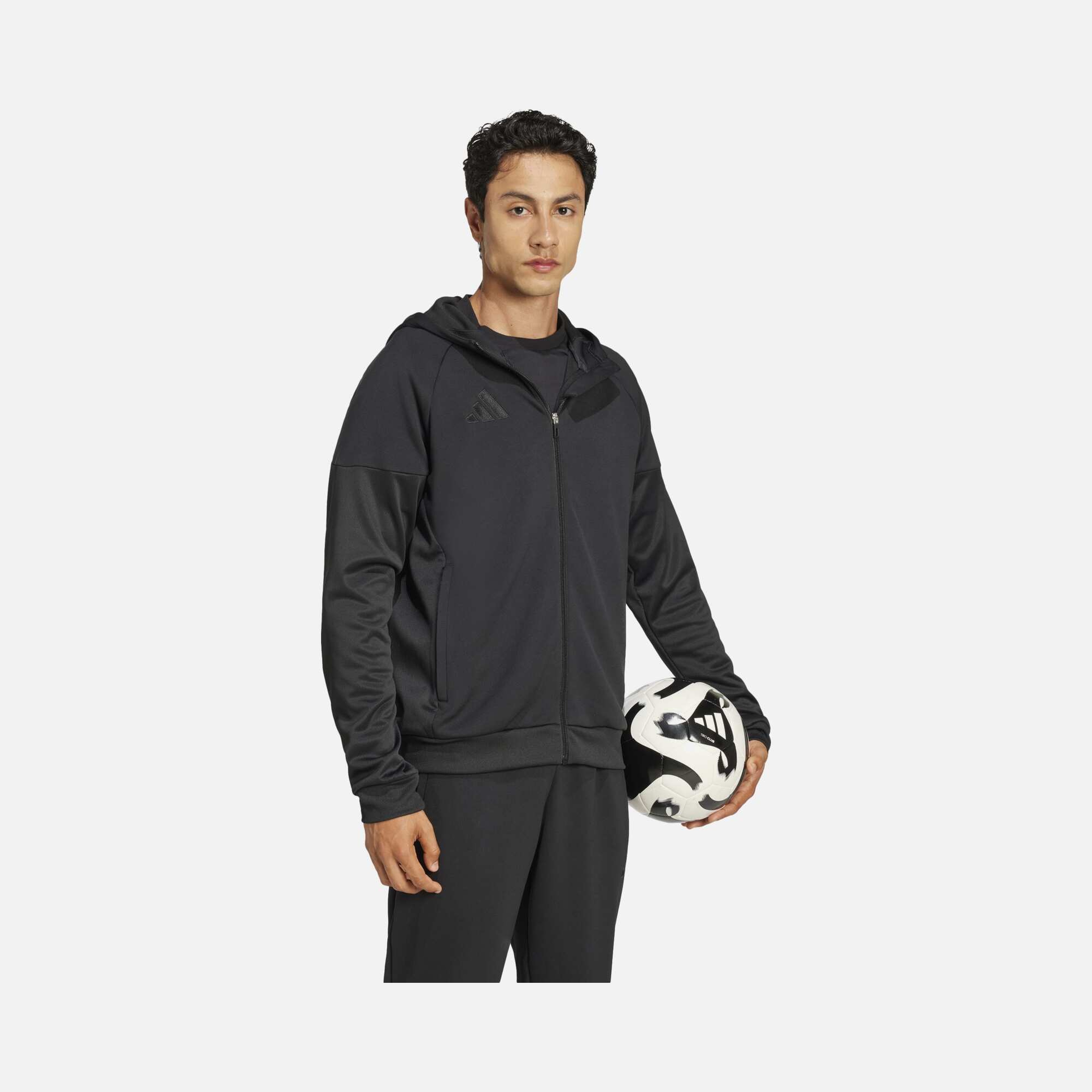 adidas Tiro25 Full Zip Erkek Kapüşonlu Ceket