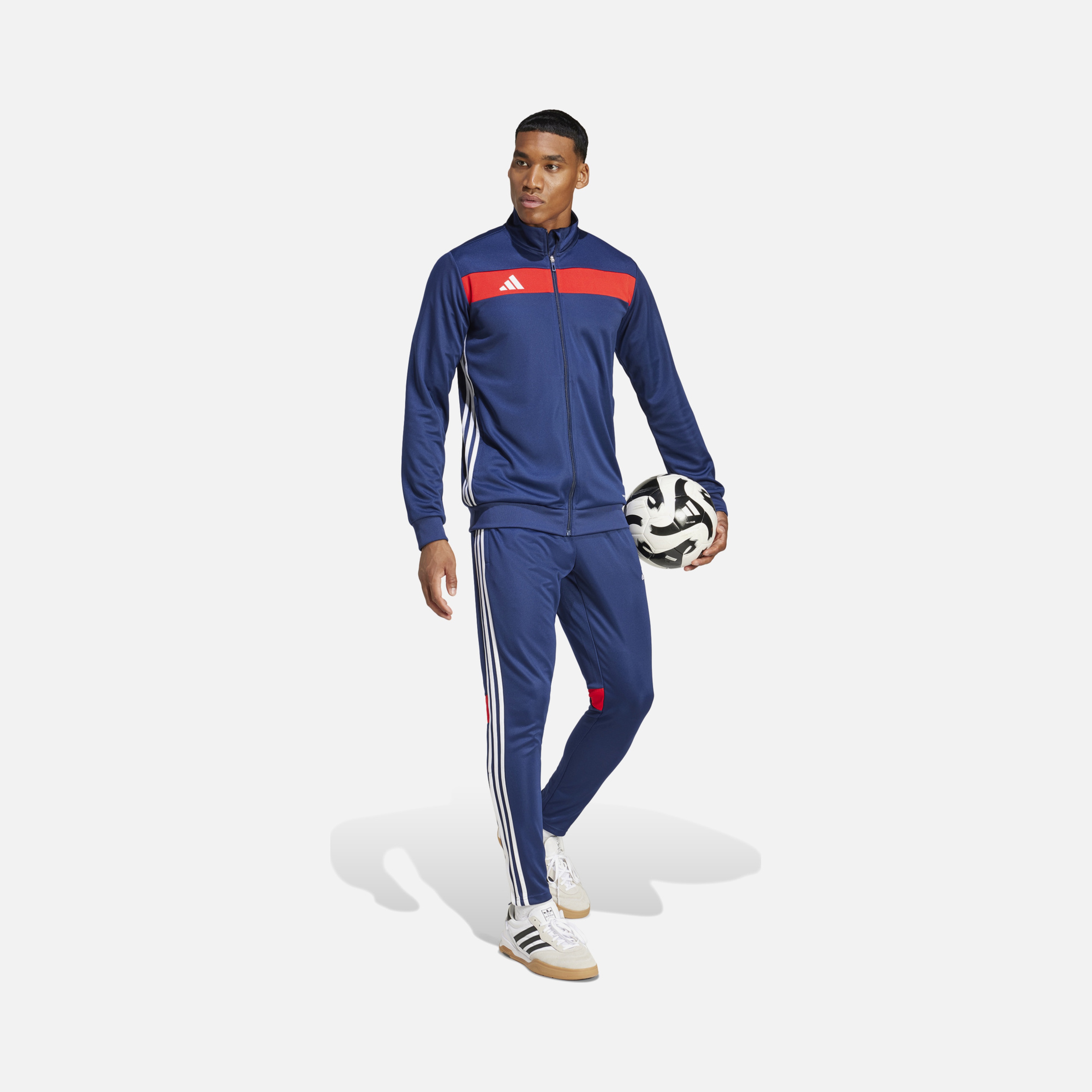 adidas AEROREADY Tiro Essentials 3-Stripes Full-Zip Erkek Eşofman Takımı