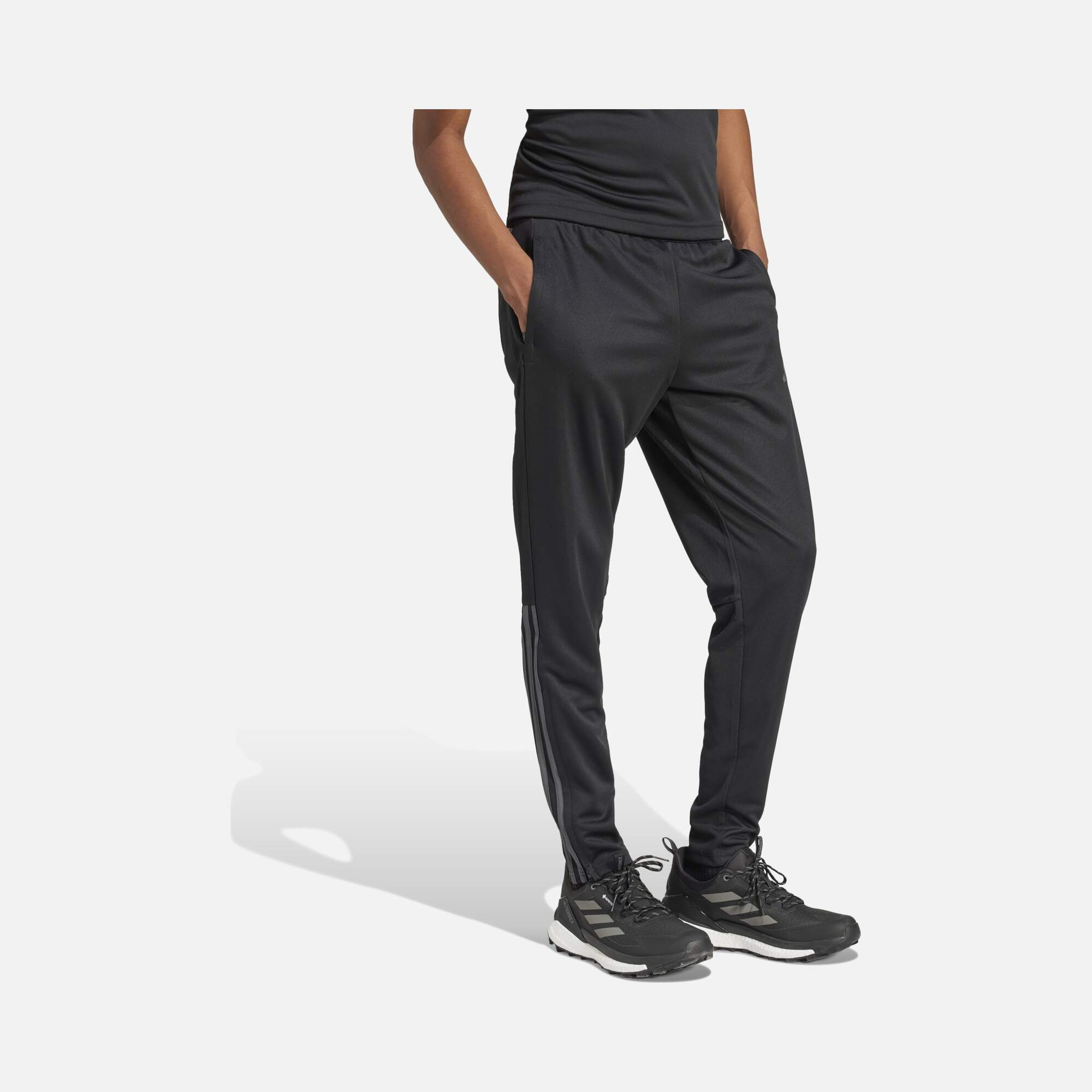 adidas Sportswear Sereno AEROREADY Cut 3-Stripes Regular Slim Tapered Ankle Zippers Erkek Eşofman Altı