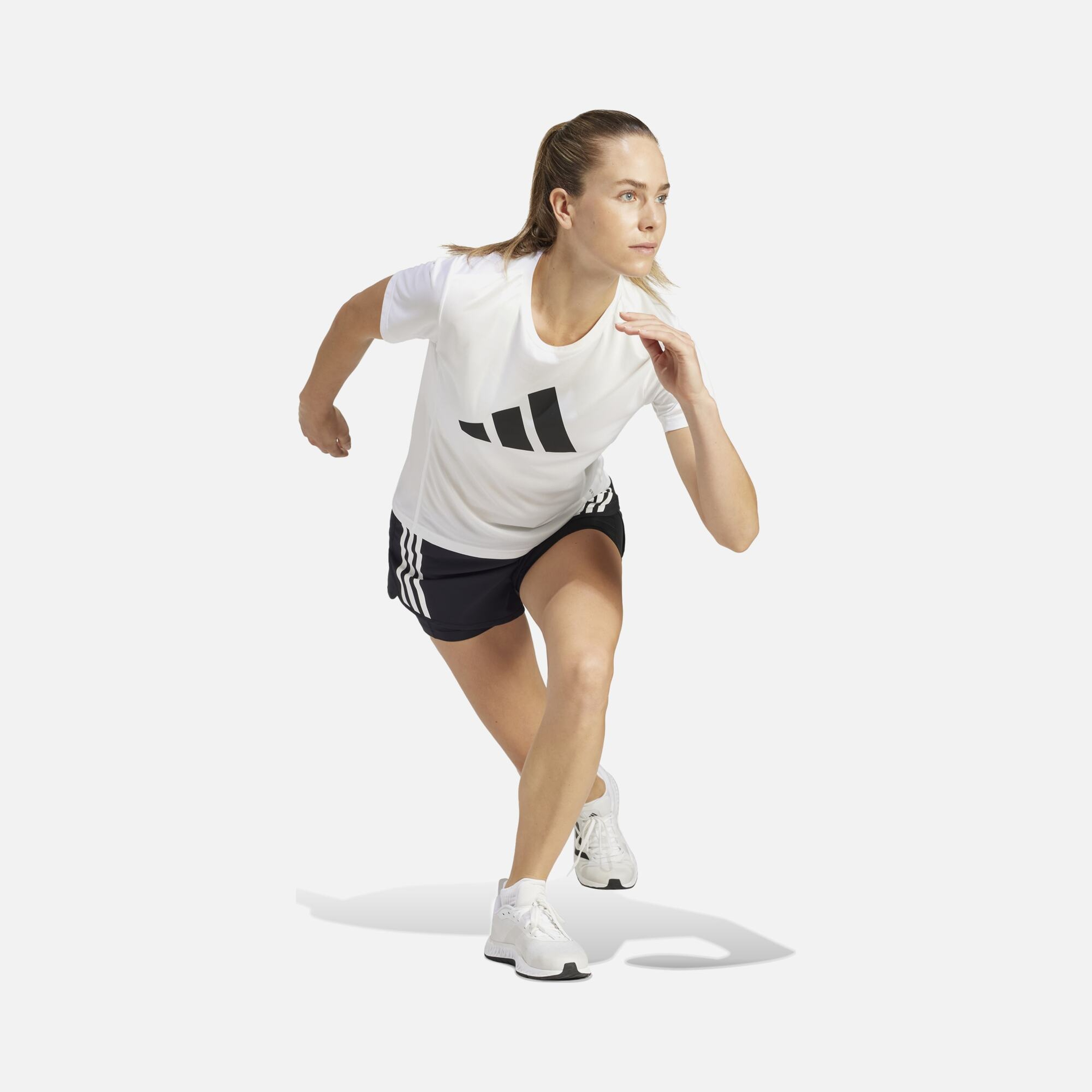 adidas AEROREADY Run It Crew Neck Running Short-Sleeve Kadın Tişört