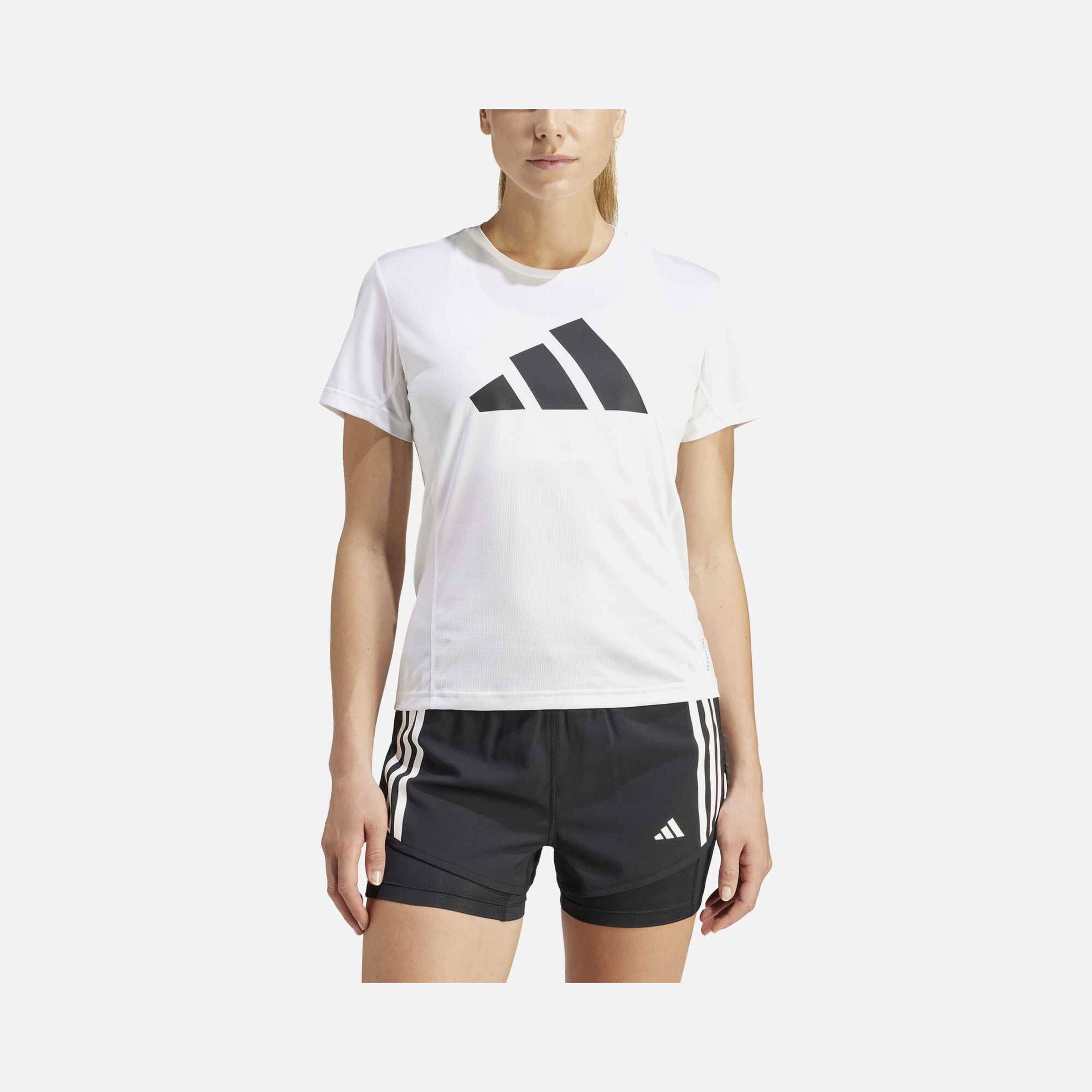 adidas AEROREADY Run It Crew Neck Running Short-Sleeve Kadın Tişört