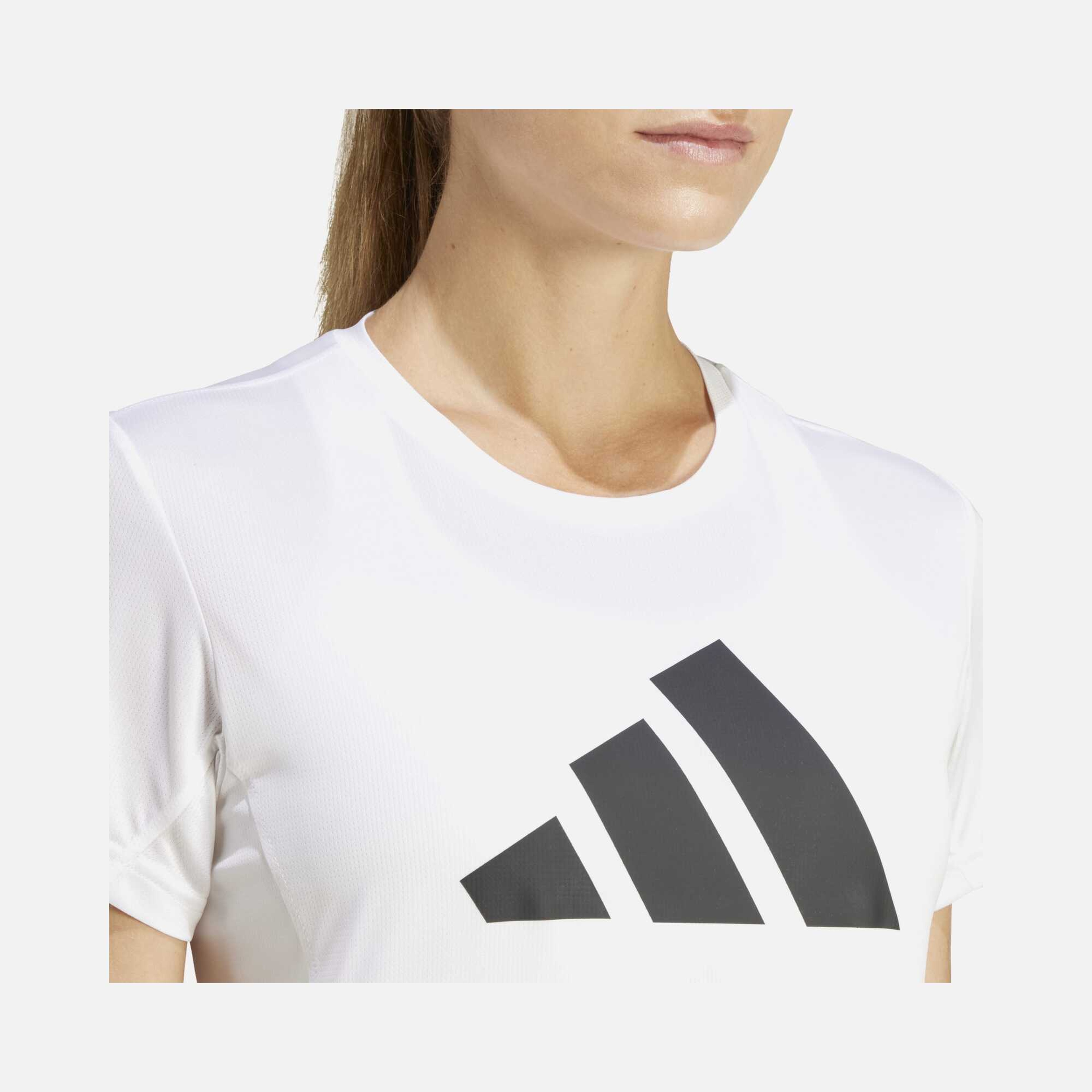 adidas AEROREADY Run It Crew Neck Running Short-Sleeve Kadın Tişört