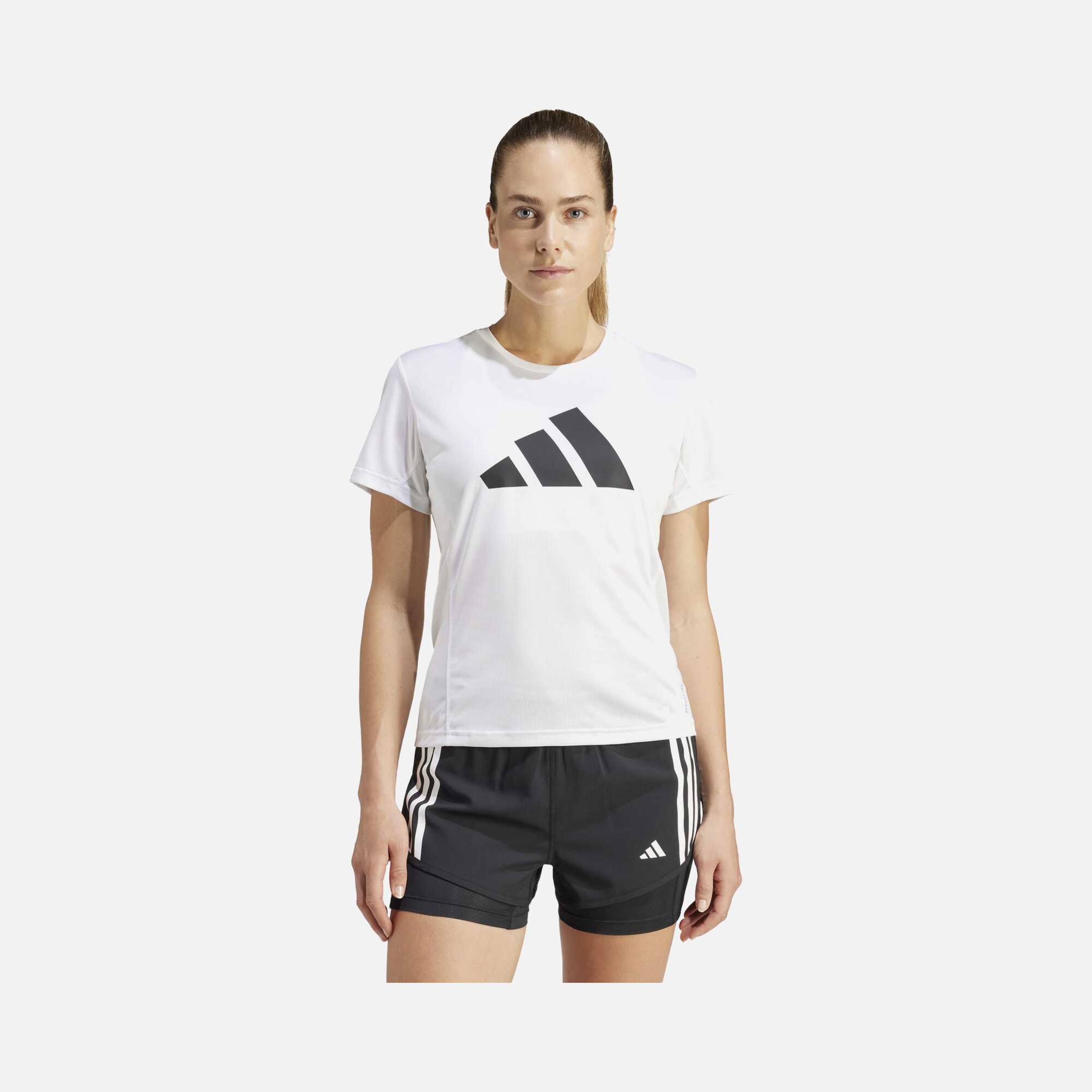 adidas AEROREADY Run It Crew Neck Running Short-Sleeve Kadın Tişört