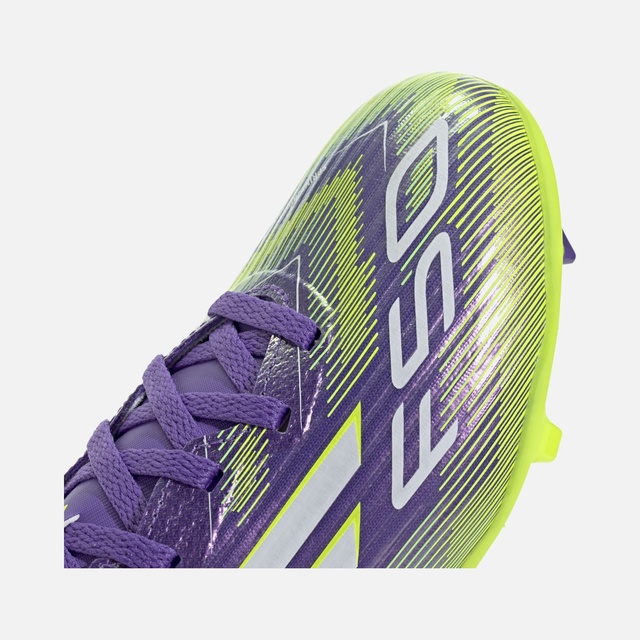 Adidas adidas Mor F50 League FW25 Fg/Mg Çocuk Krampon Barçın'da! Mor - 9. görsel