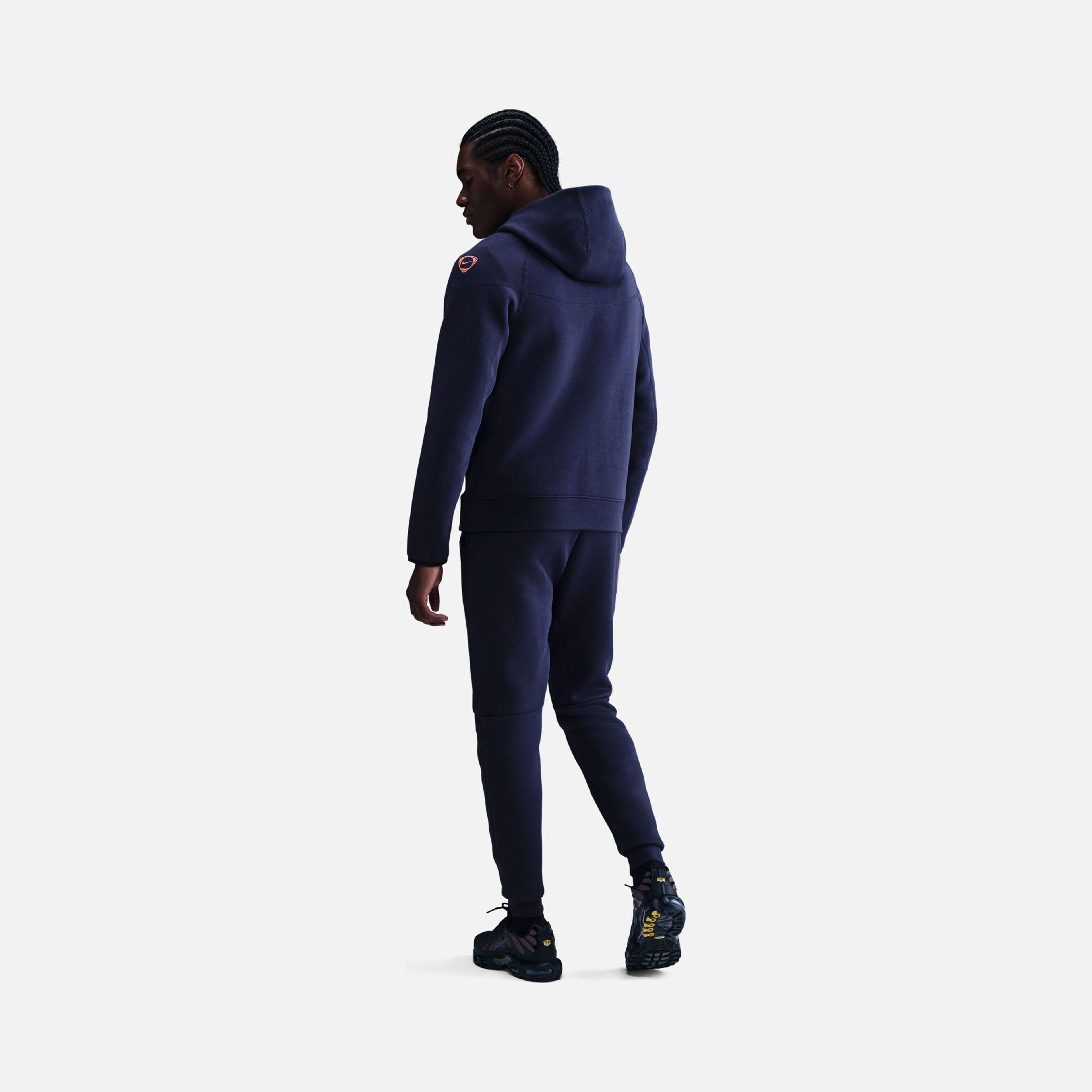 Nike Fc Barcelona Tech Fleece Fz Wr Kapüşonlu Ceket