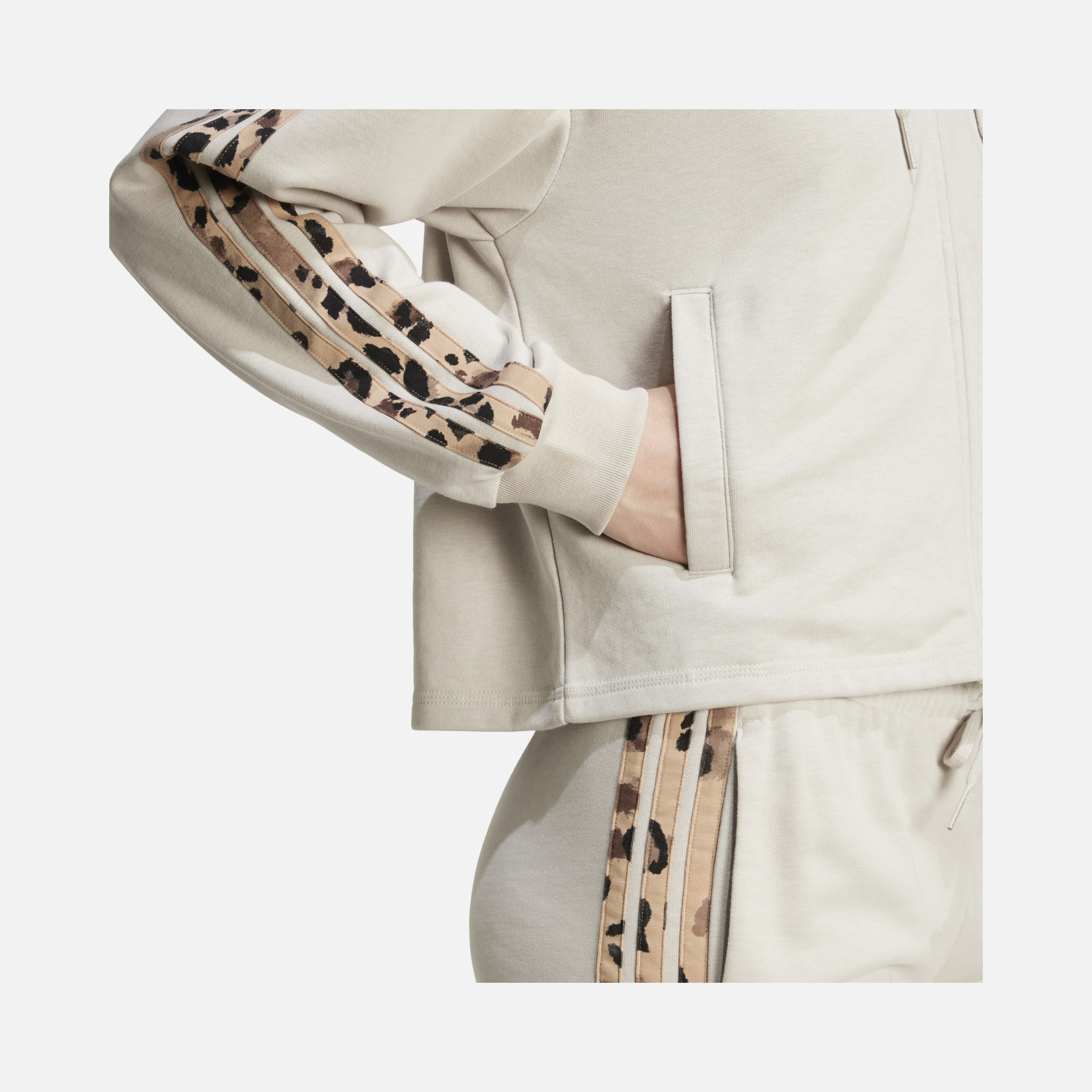 adidas W Aop Ft Fz Kadın Kapüşonlu Ceket