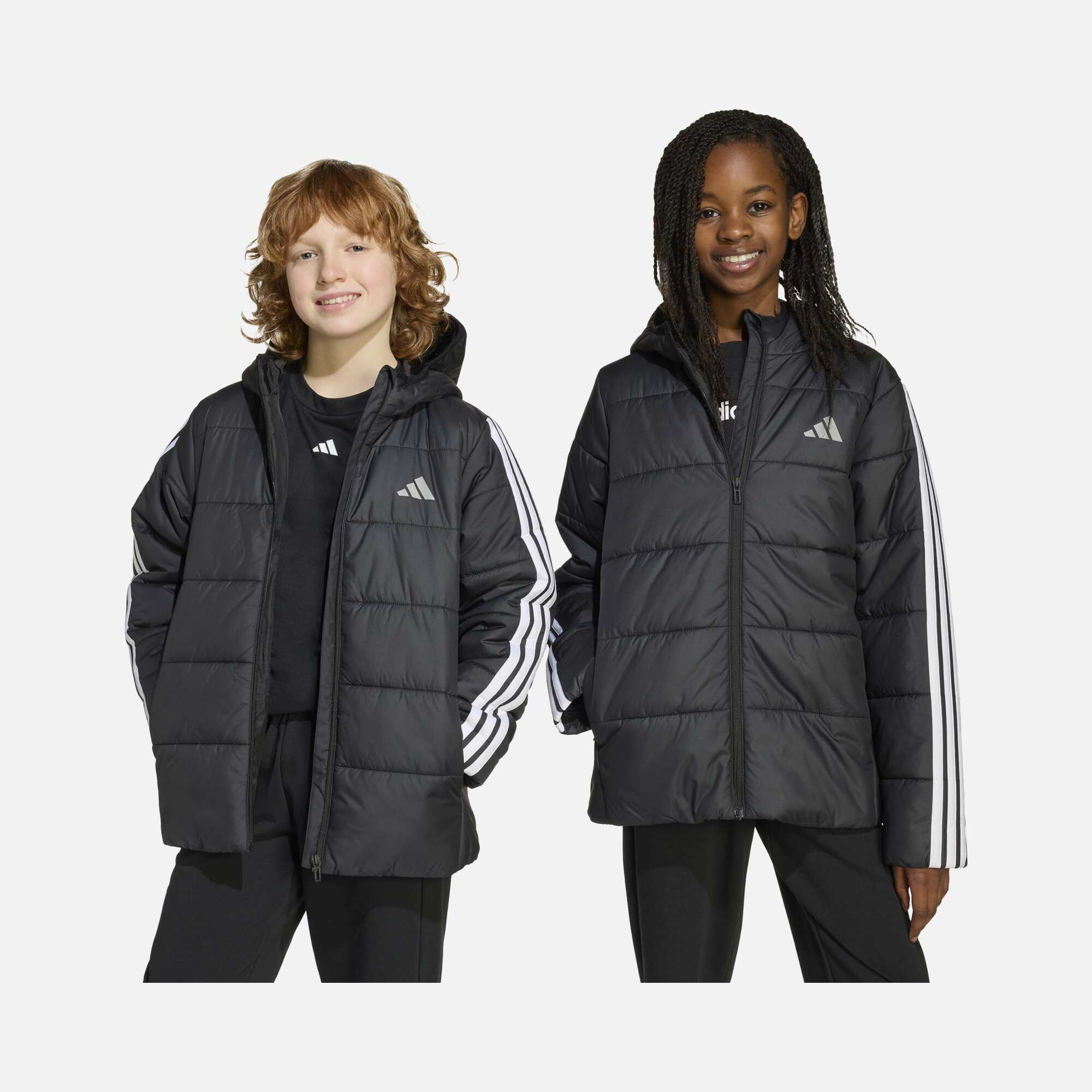 adidas J Ess 3 S Jkt Çocuk Mont