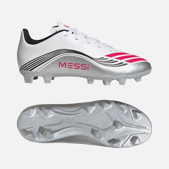 Adidas adidas Beyaz F50 Messi Club Fg/Mg Çocuk Krampon Barçın'da! Beyaz - 10. görsel