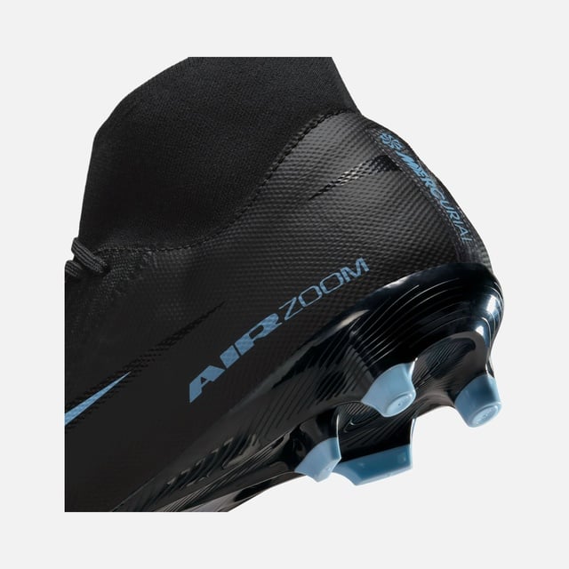 Nike Nike Siyah Mercurial Zoom Superfly 10 Academy FG/MG Multi Ground High-Top Erkek Krampon Barçın'da! Siyah - 12. görsel