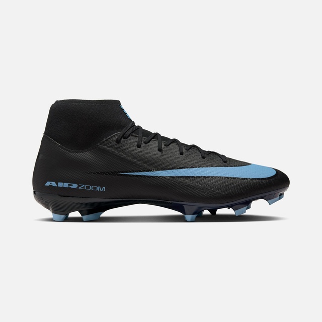 Nike Nike Siyah Mercurial Zoom Superfly 10 Academy FG/MG Multi Ground High-Top Erkek Krampon Barçın'da! Siyah - 2. görsel