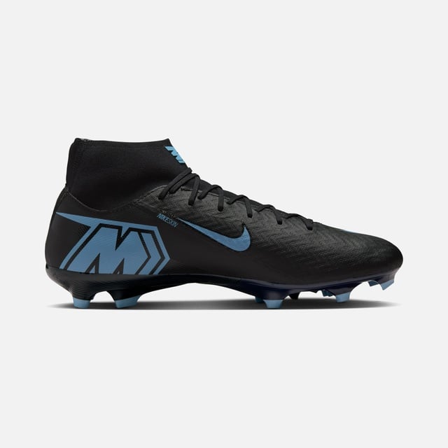 Nike Nike Siyah Mercurial Zoom Superfly 10 Academy FG/MG Multi Ground High-Top Erkek Krampon Barçın'da! Siyah - 8. görsel