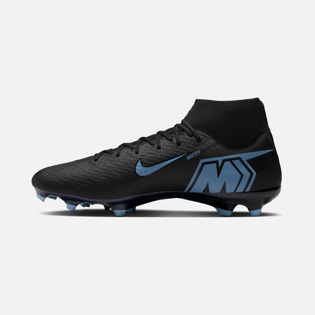 Nike Nike Siyah Mercurial Zoom Superfly 10 Academy FG/MG Multi Ground High-Top Erkek Krampon Barçın'da! Siyah - 7. görsel