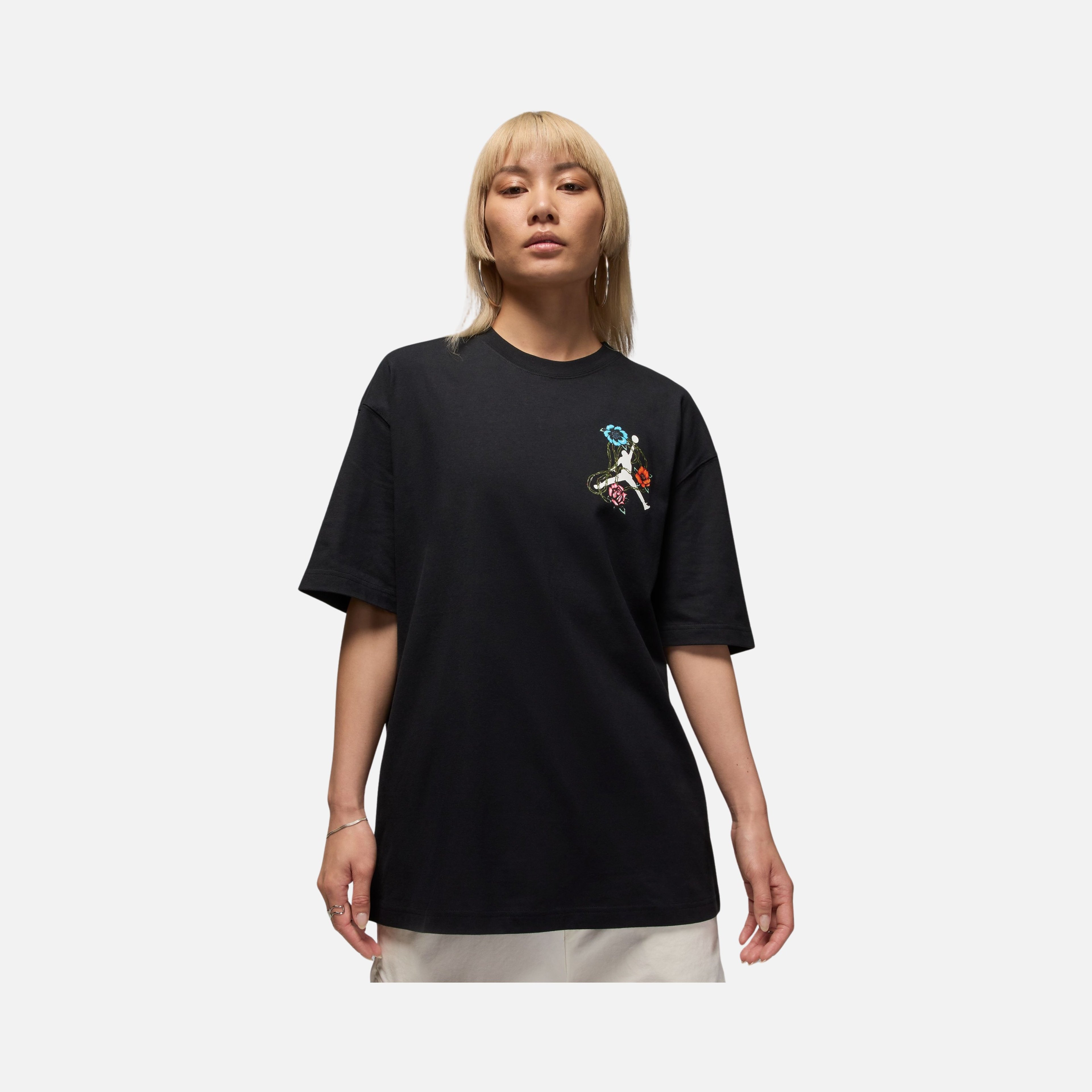 Nike Jordan Flt Ss Os Gfx Tee Flw Kadın Tişört