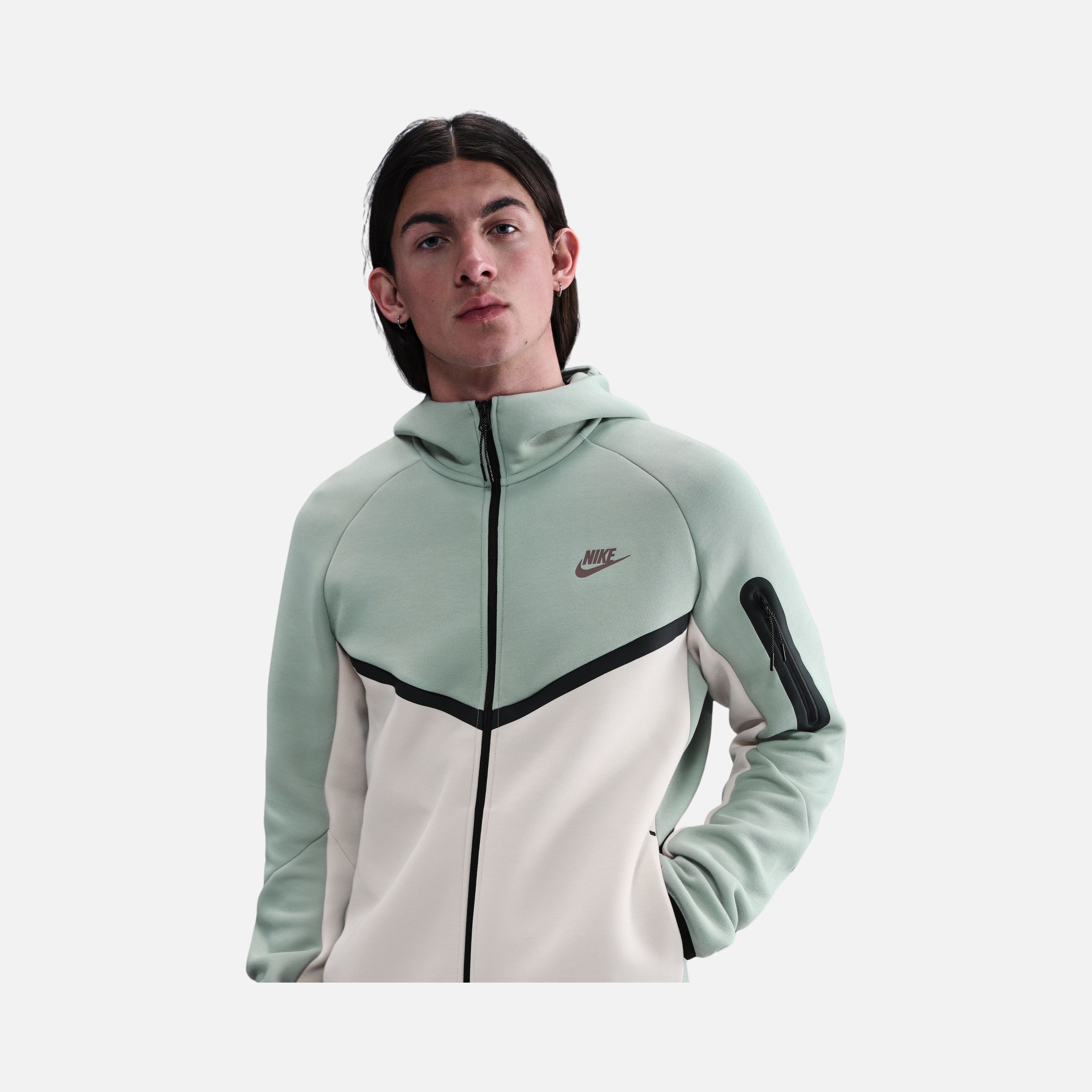 Nike Sportswear Tech Fleece Windrunner SS25 Full-Zip Hoodie Erkek Sweatshirt