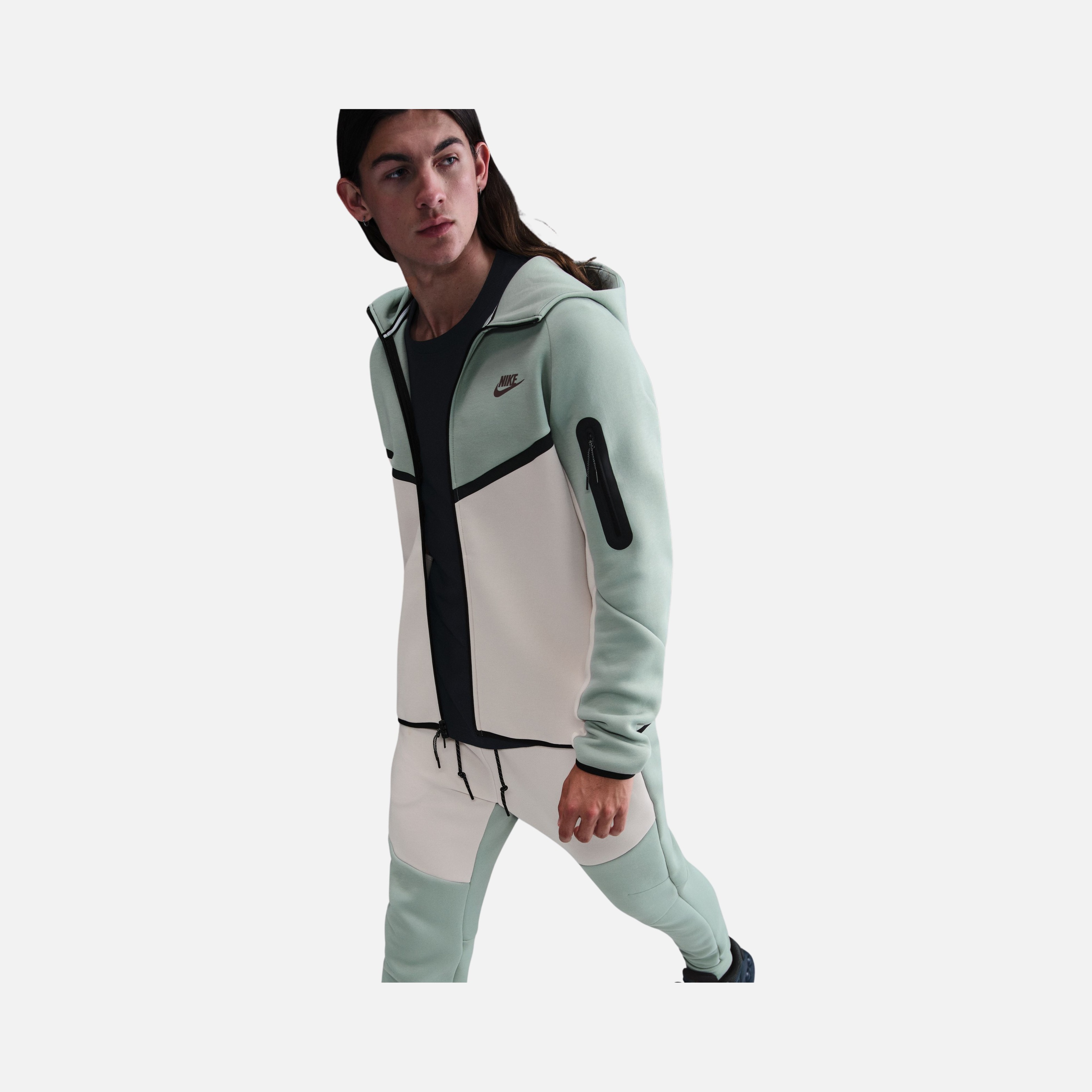 Nike Sportswear Tech Fleece Windrunner SS25 Full-Zip Hoodie Erkek Sweatshirt