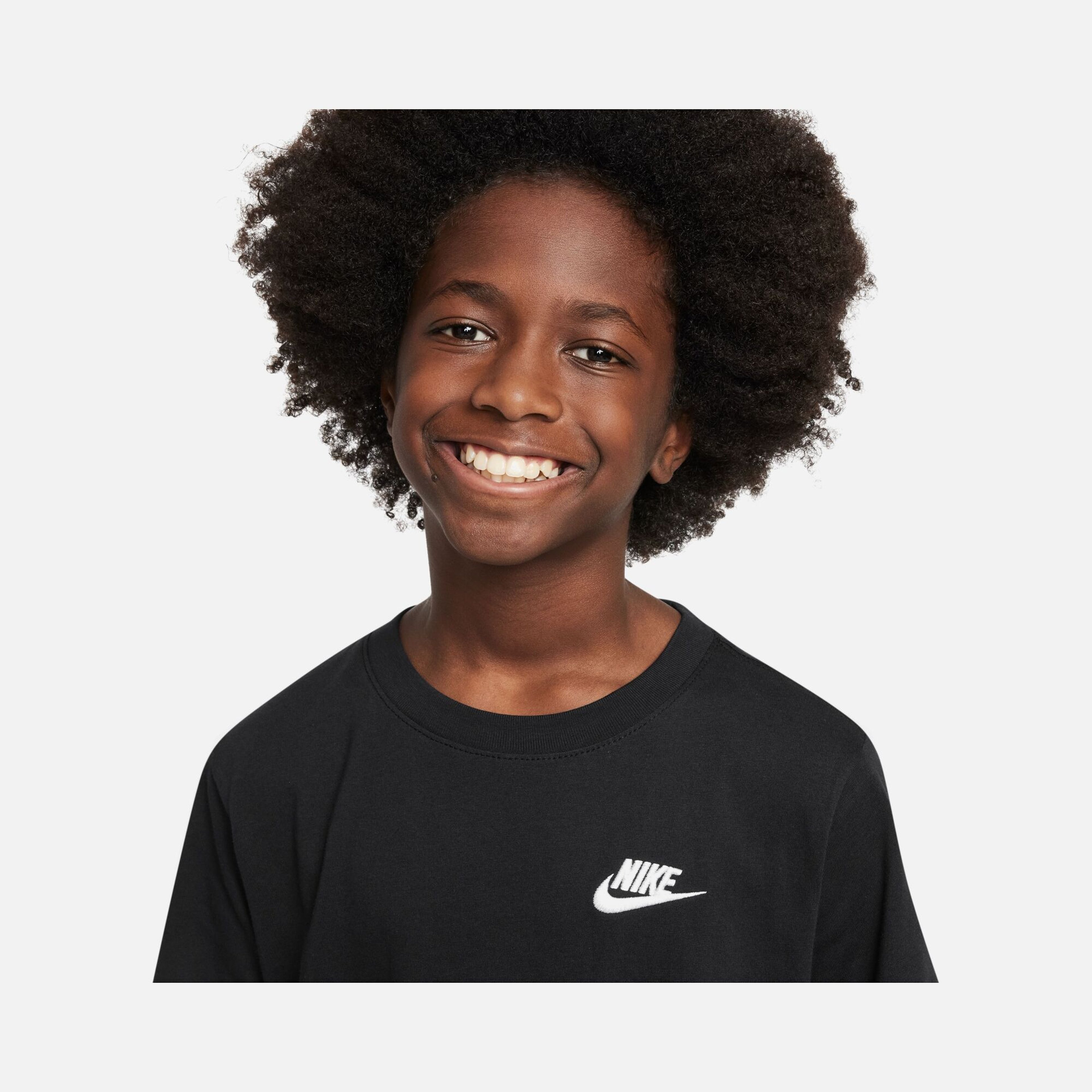 Nike Sportswear Embroidered Futura LBR Short-Sleeve Çocuk Tişört