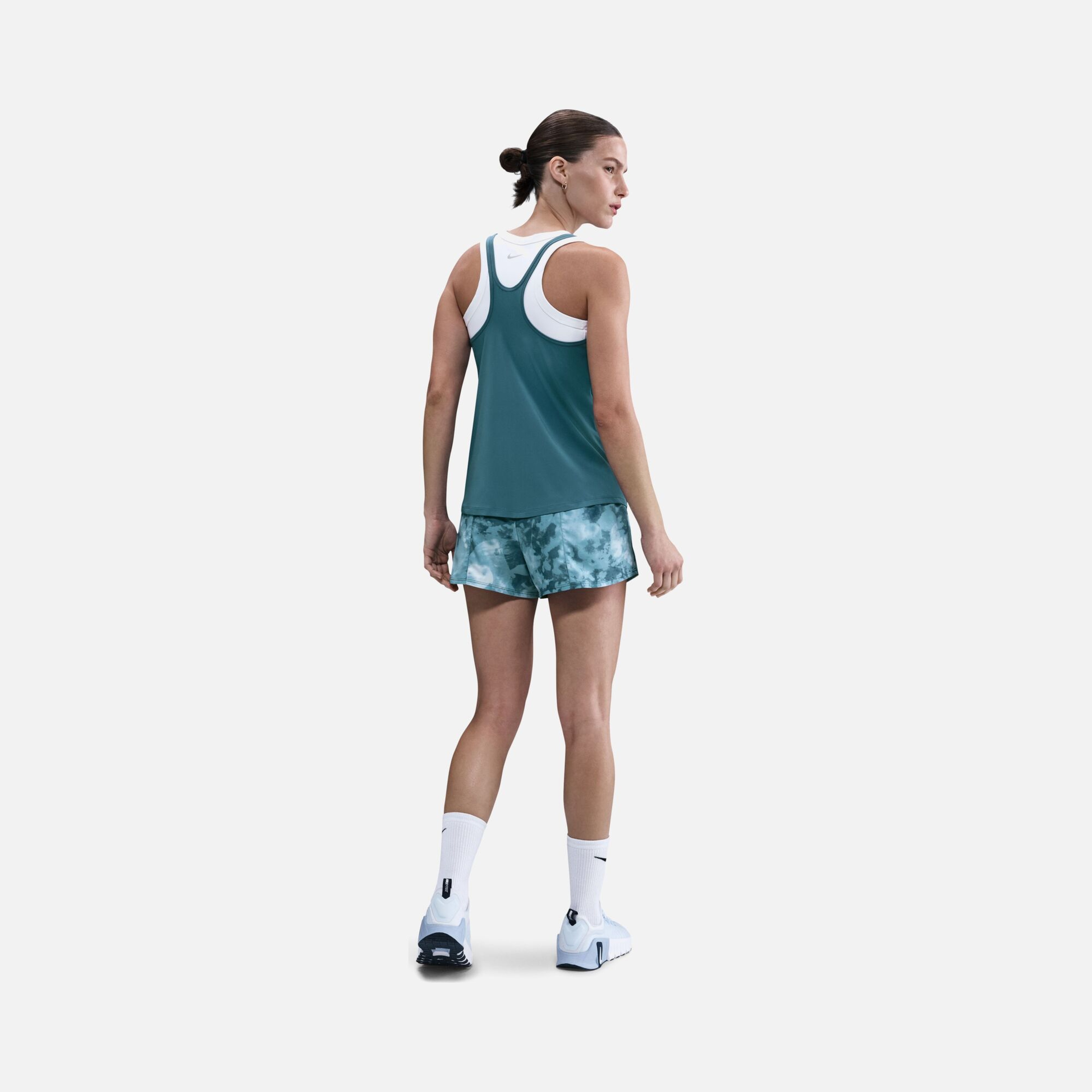 Nike One Classic Dri-fit Strpy Tank Wt Kadın Atlet