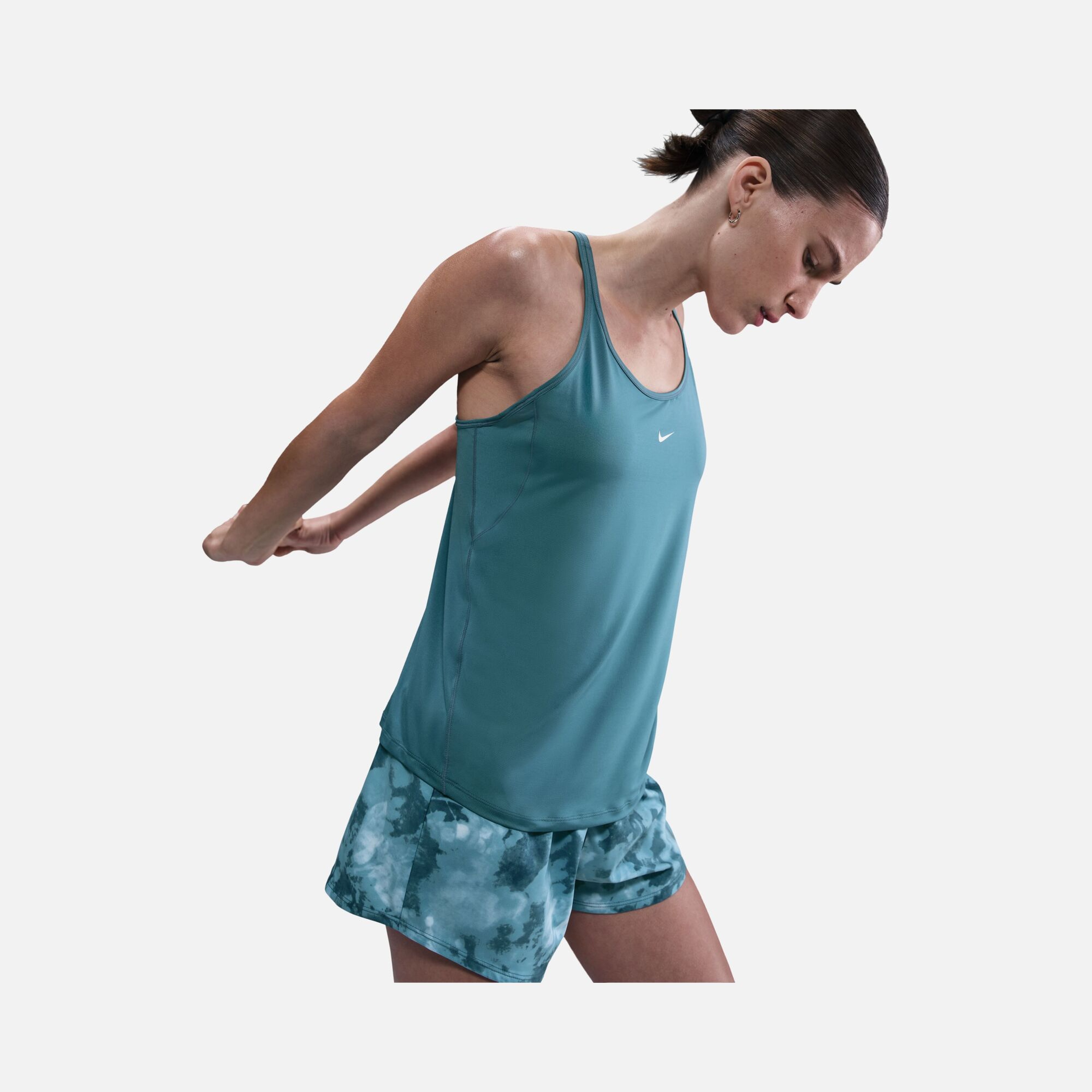 Nike One Classic Dri-fit Strpy Tank Wt Kadın Atlet