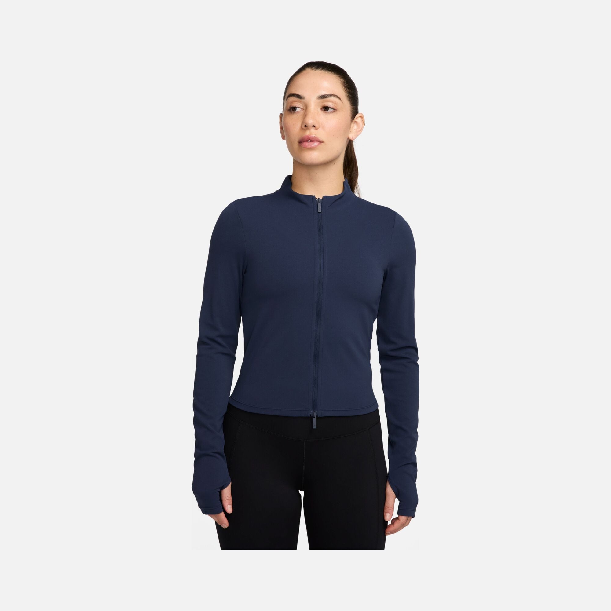 Nike Zenvy Dri-Fit Training Full-Zip Long-Sleeve Kadın Ceket | Barçın