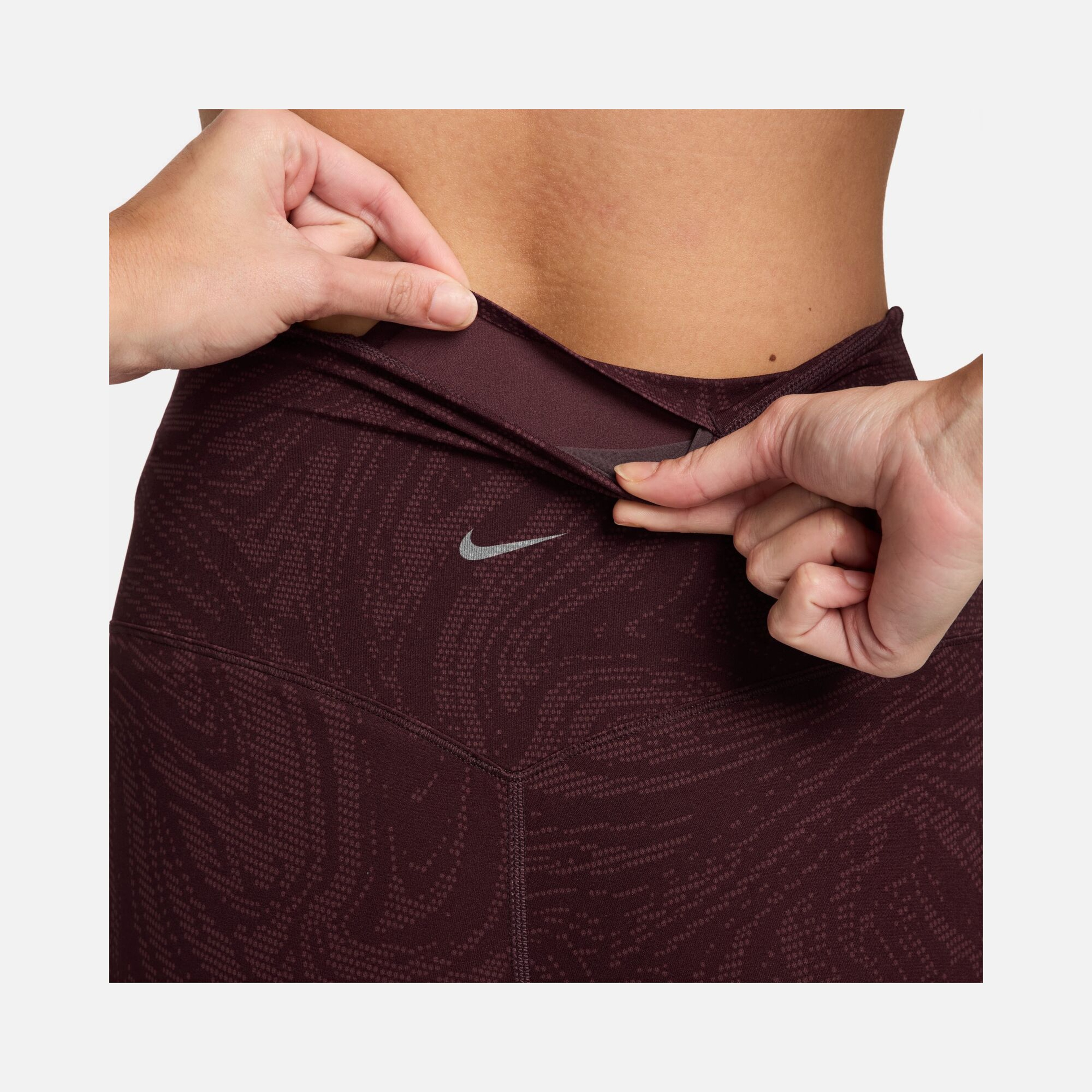 Nike Dri-fit Zenvy Hr 7/8 Aop Kadın Tayt