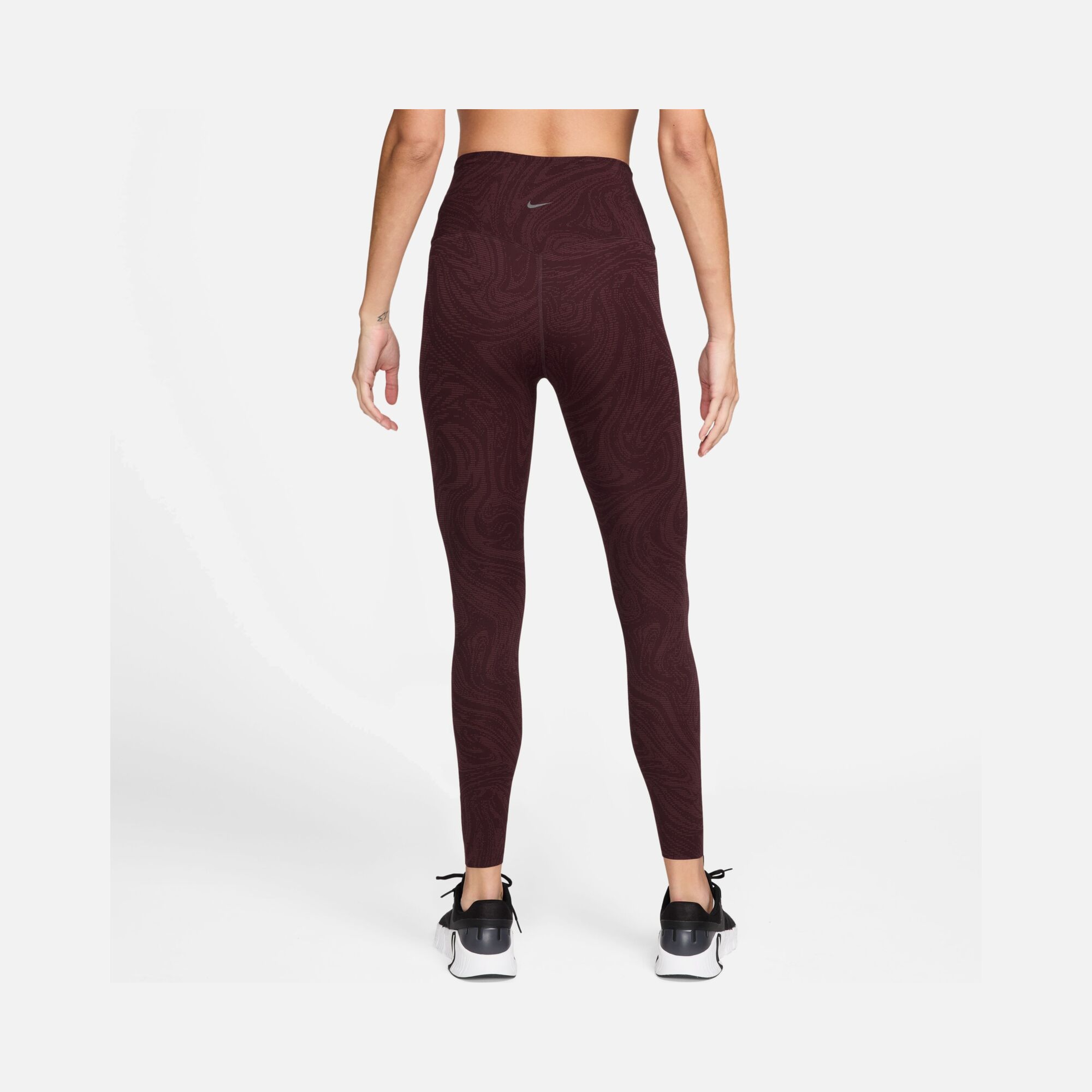 Nike Dri-fit Zenvy Hr 7/8 Aop Kadın Tayt