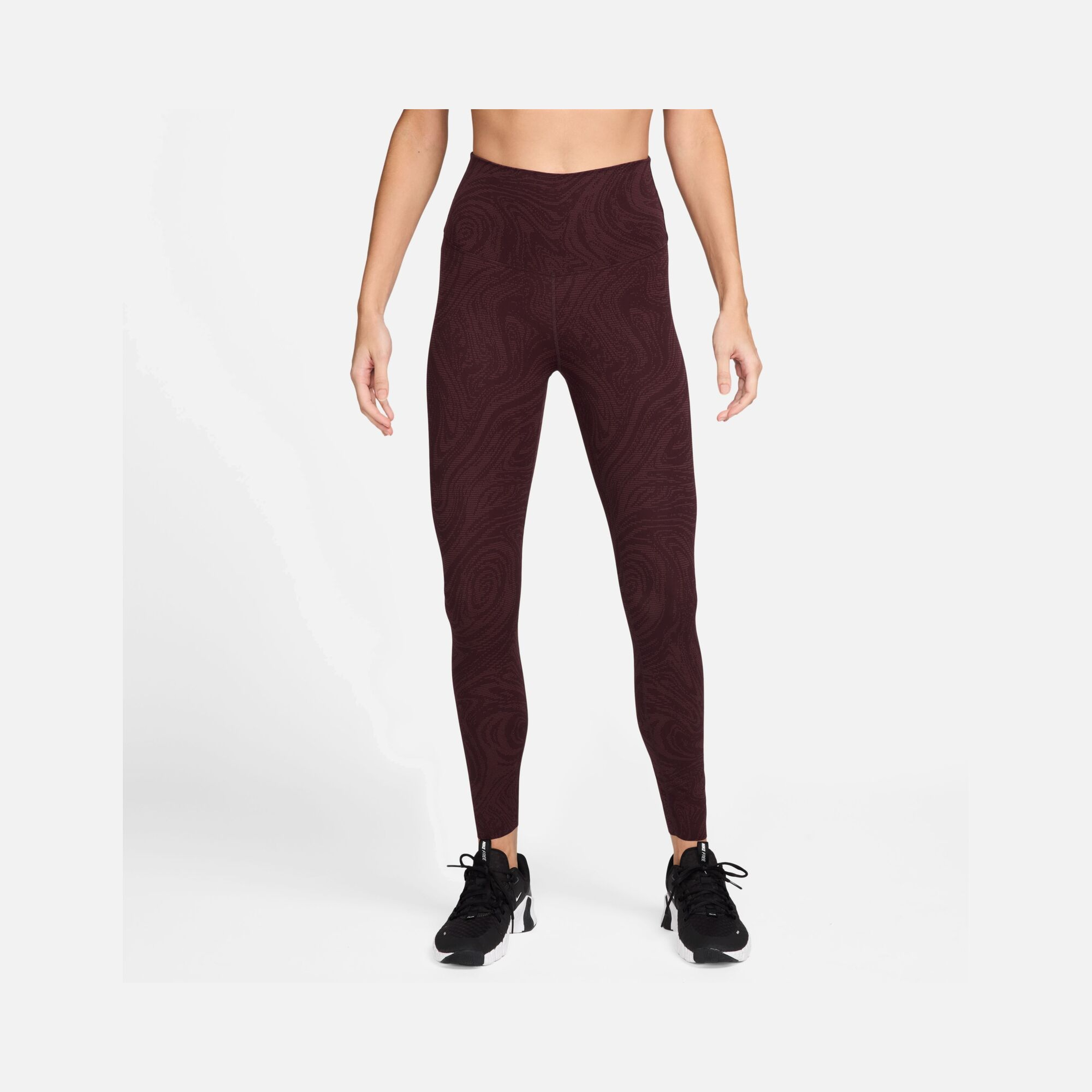 Nike Dri-fit Zenvy Hr 7/8 Aop Kadın Tayt