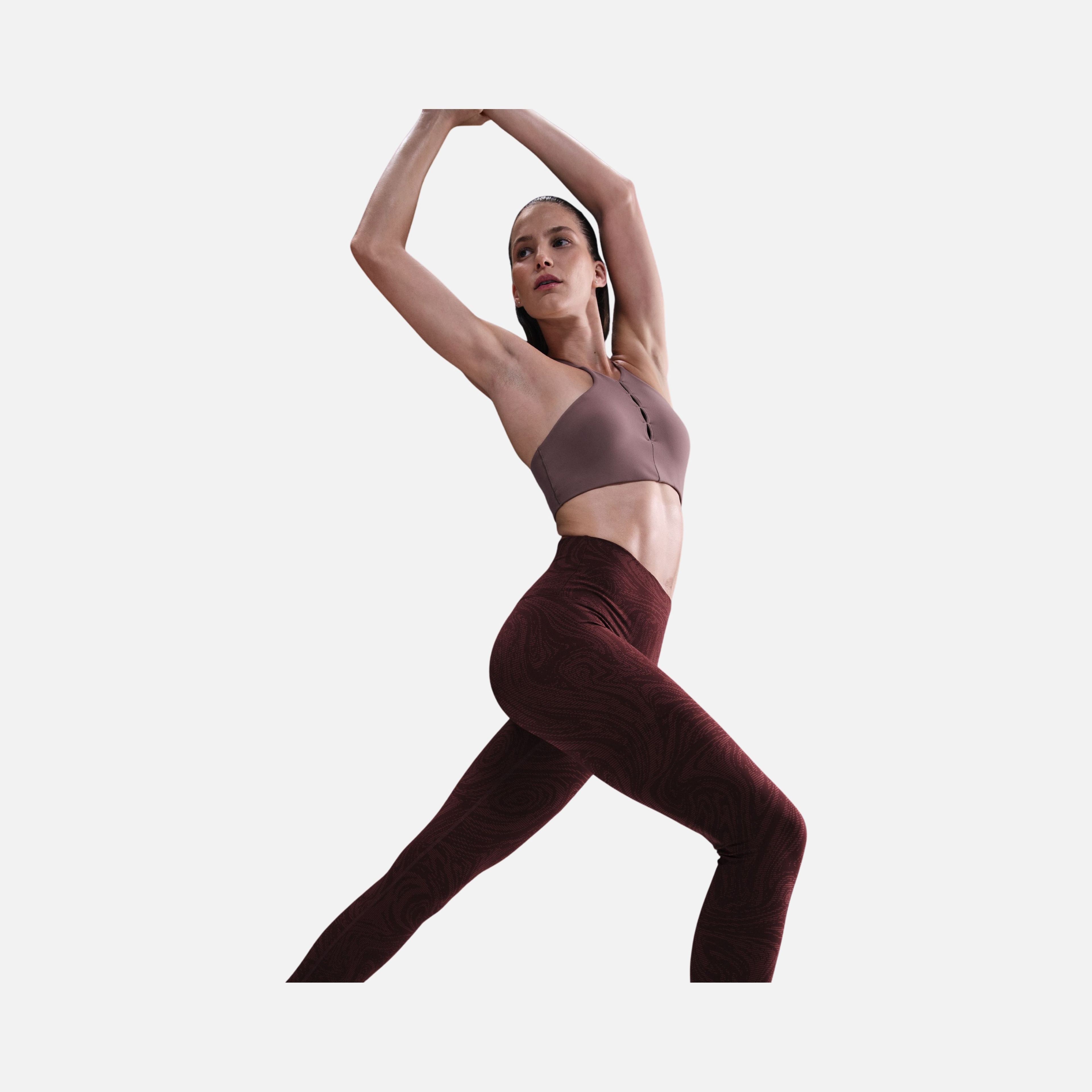 Nike Dri-fit Zenvy Hr 7/8 Aop Kadın Tayt