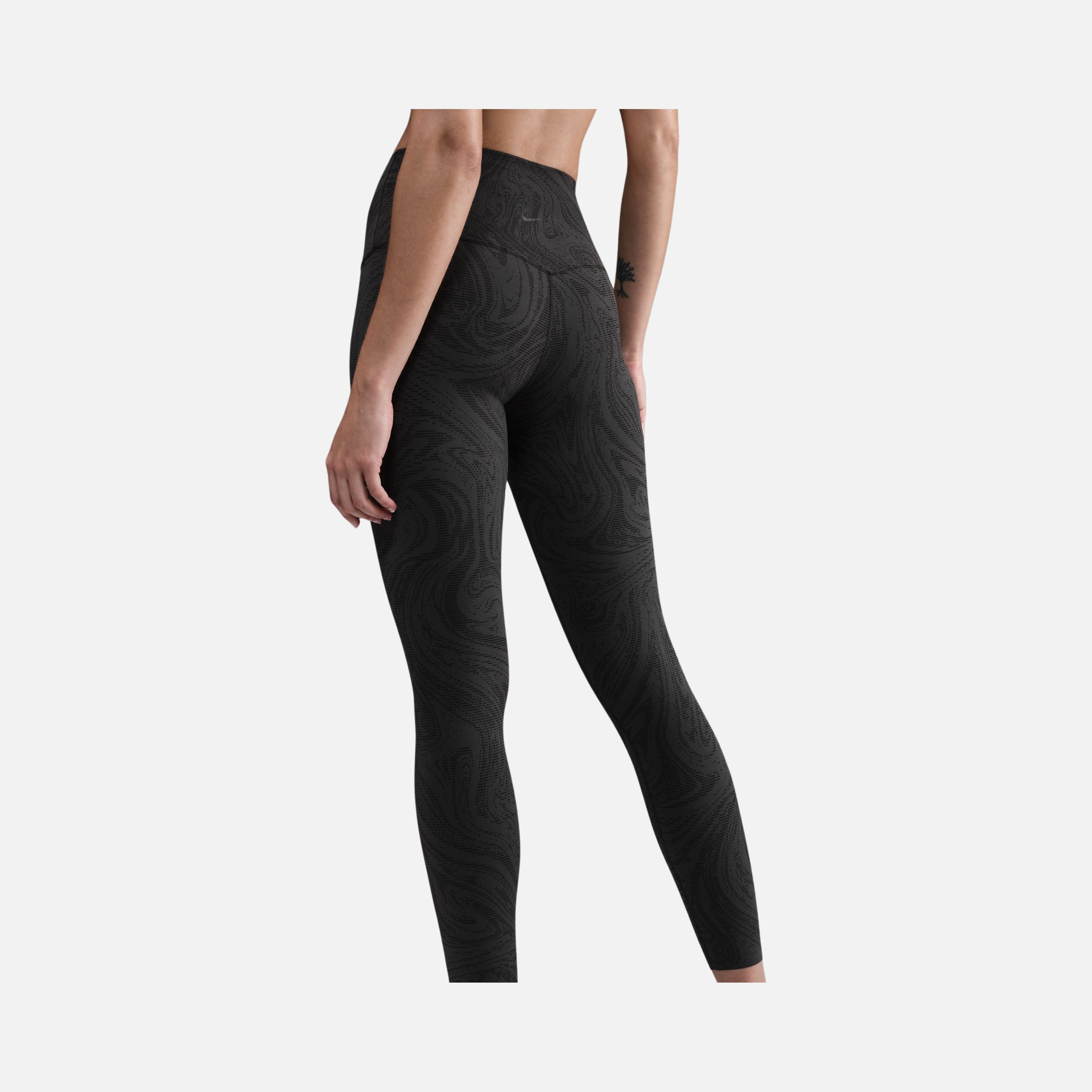 Nike Dri-fit Zenvy Hr 7/8 Aop Kadın Tayt