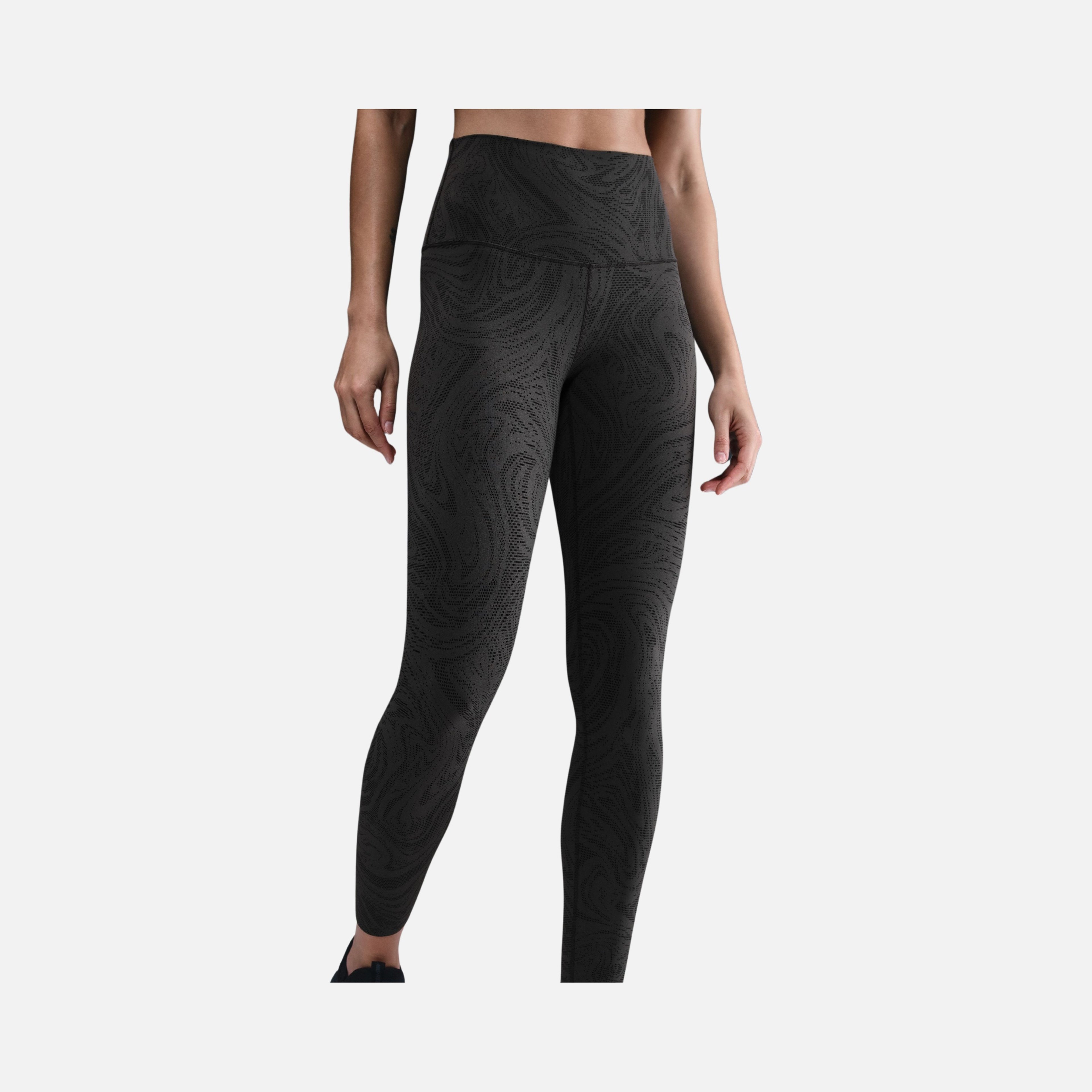 Nike Dri-fit Zenvy Hr 7/8 Aop Kadın Tayt