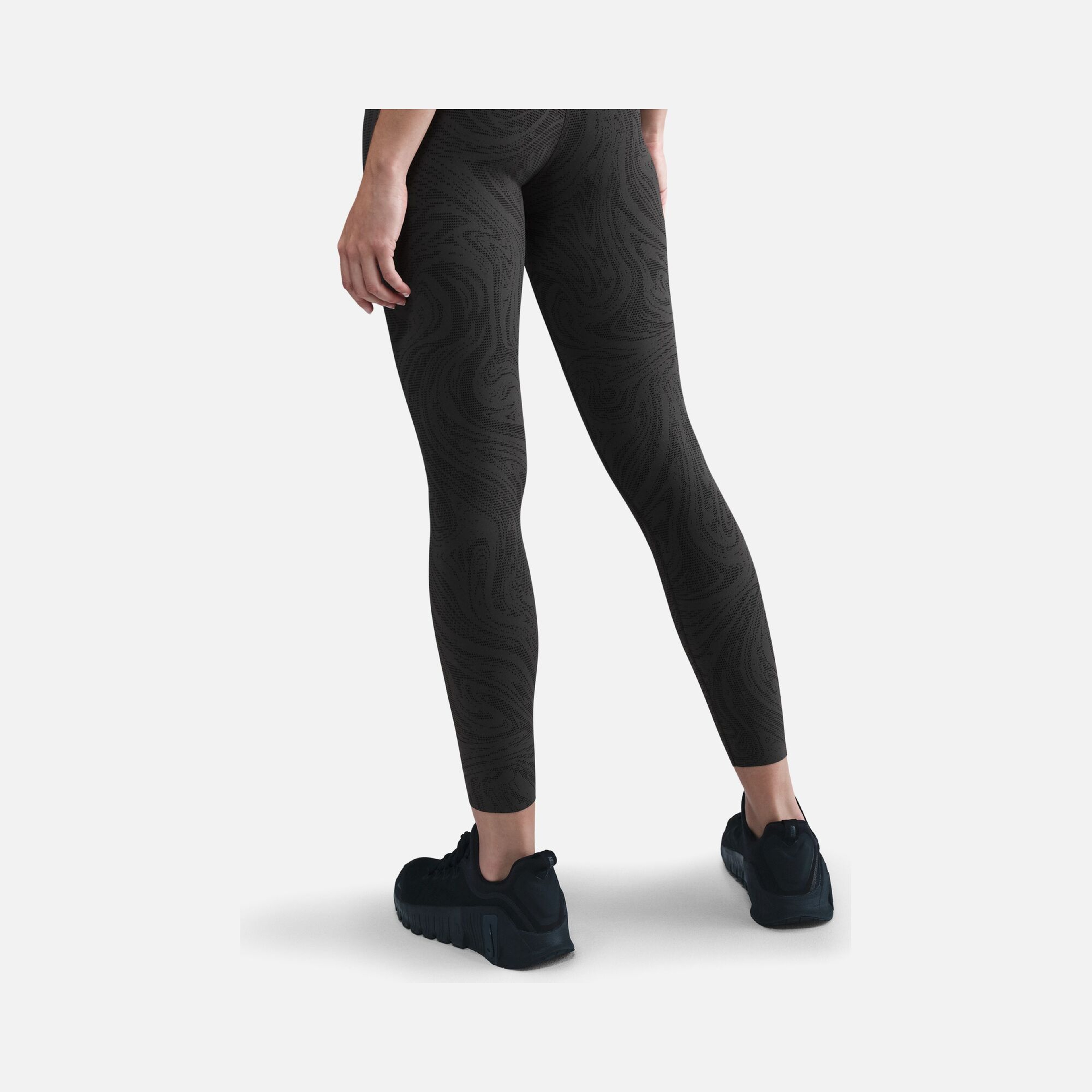 Nike Dri-fit Zenvy Hr 7/8 Aop Kadın Tayt