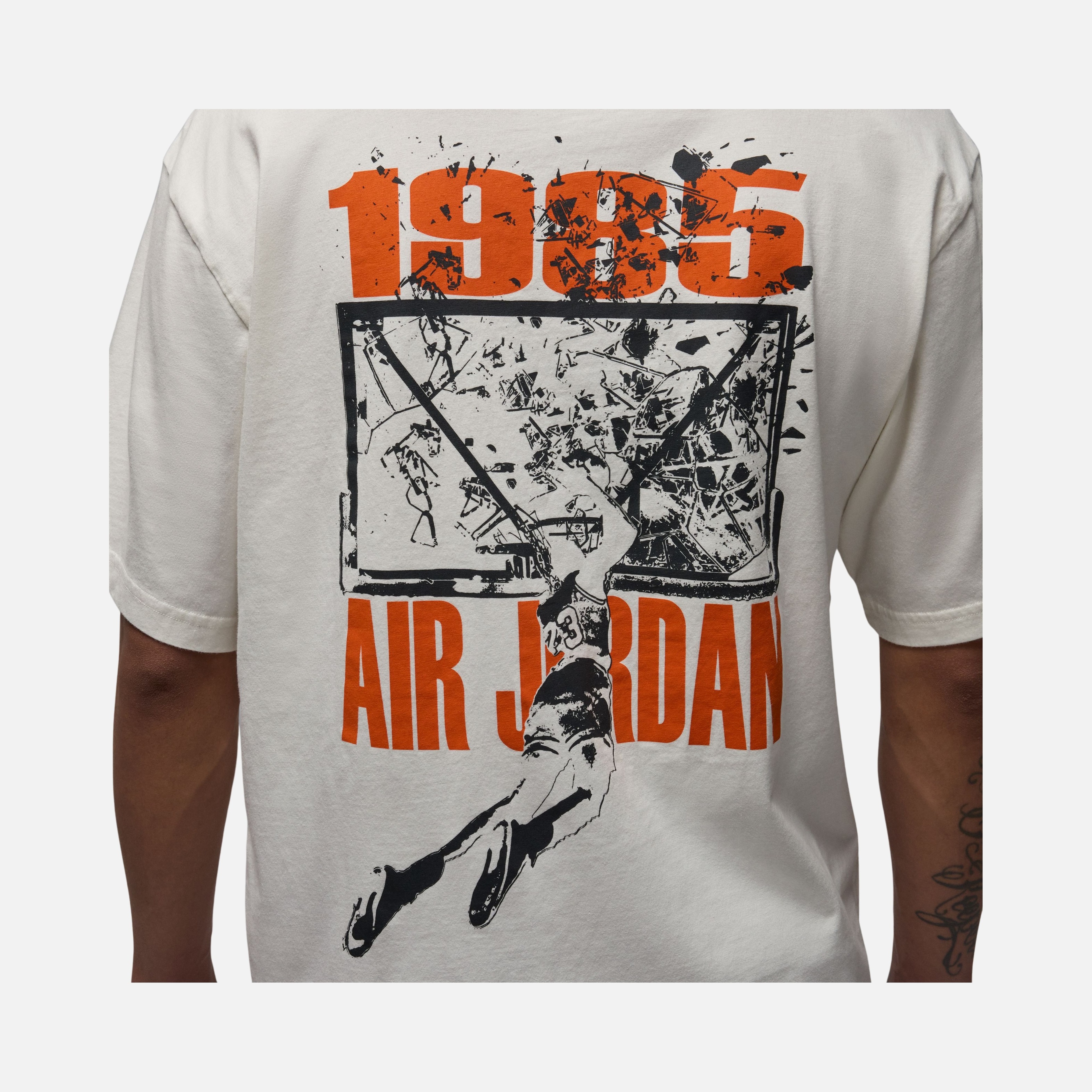 Nike MJ Brk Sbb Oversize Gfx Ss Crew Erkek Tişört