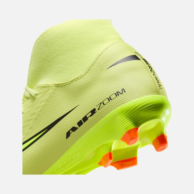 Nike Nike Yeşil Mercurial Zoom Superfly 10 Academy FG/MG Multi Ground High-Top Erkek Krampon Barçın'da! Yeşil - 12. görsel