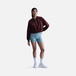Nike Sportswear Phoenix Fleece Oversized Crop 1/2-Zip Kadın Sweatshirt