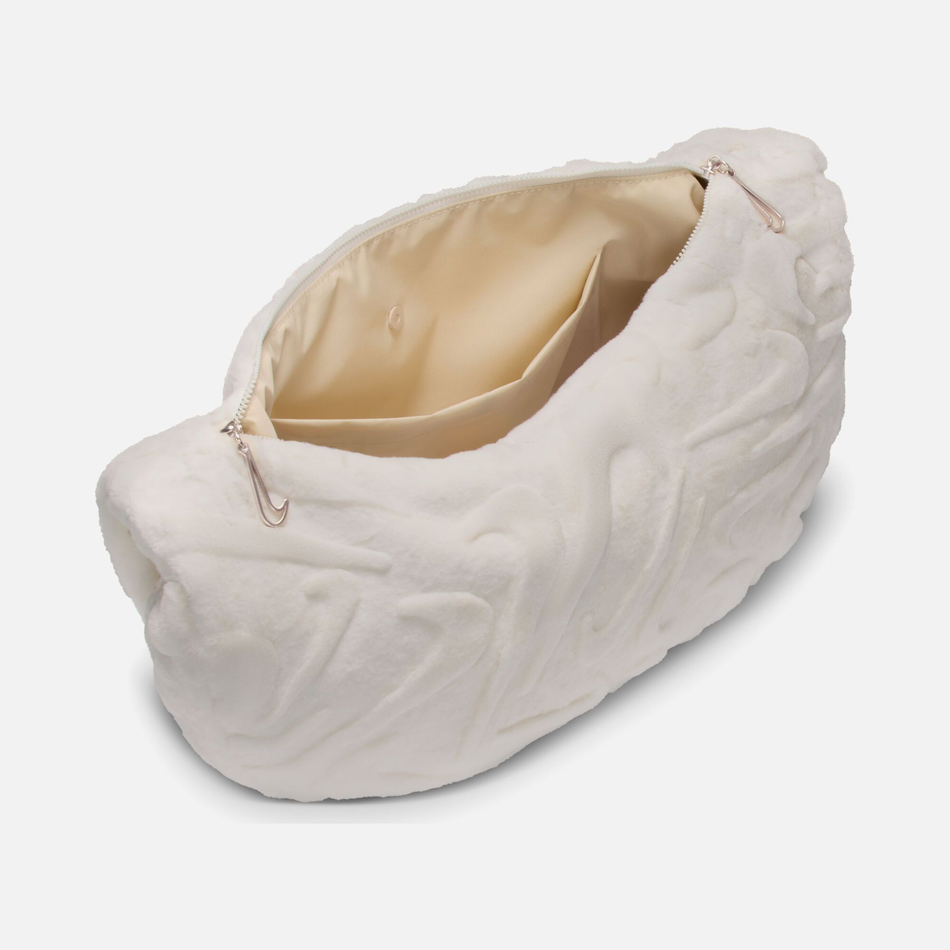 Nike Faux Fur Slouchy El Çantası