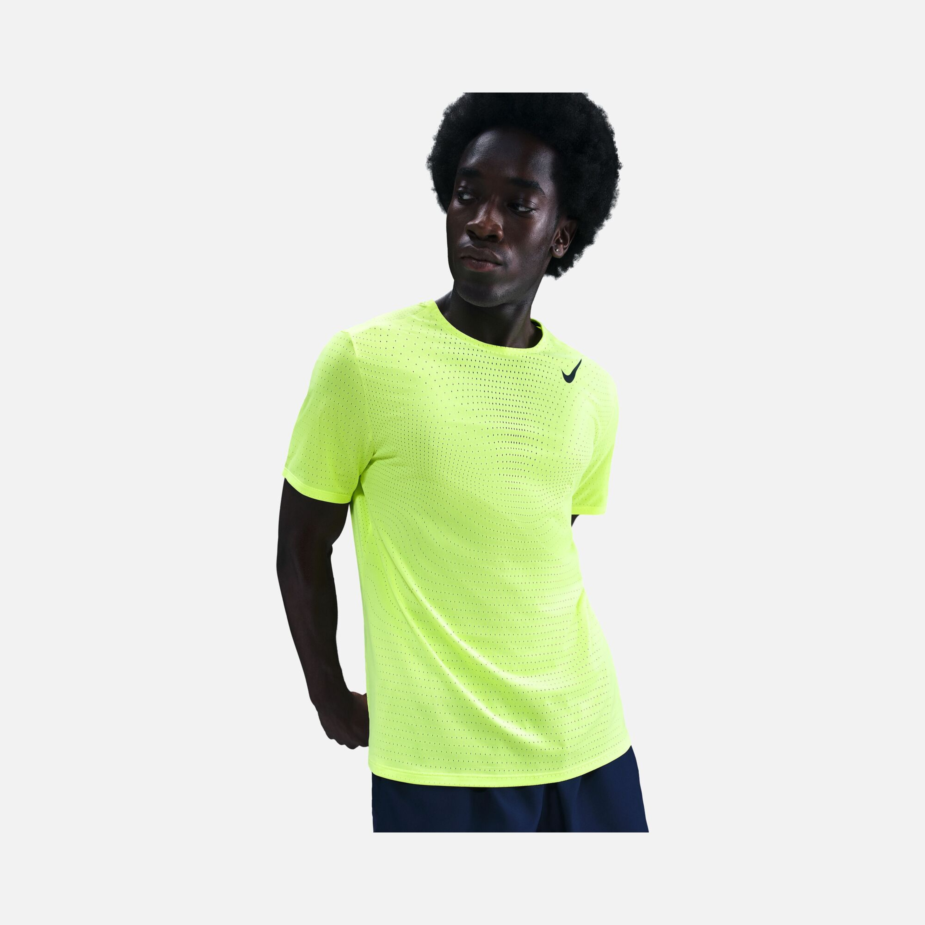 Nike Dri-Fit ADV AeroSwift Running Short-Sleeve Erkek Tişört