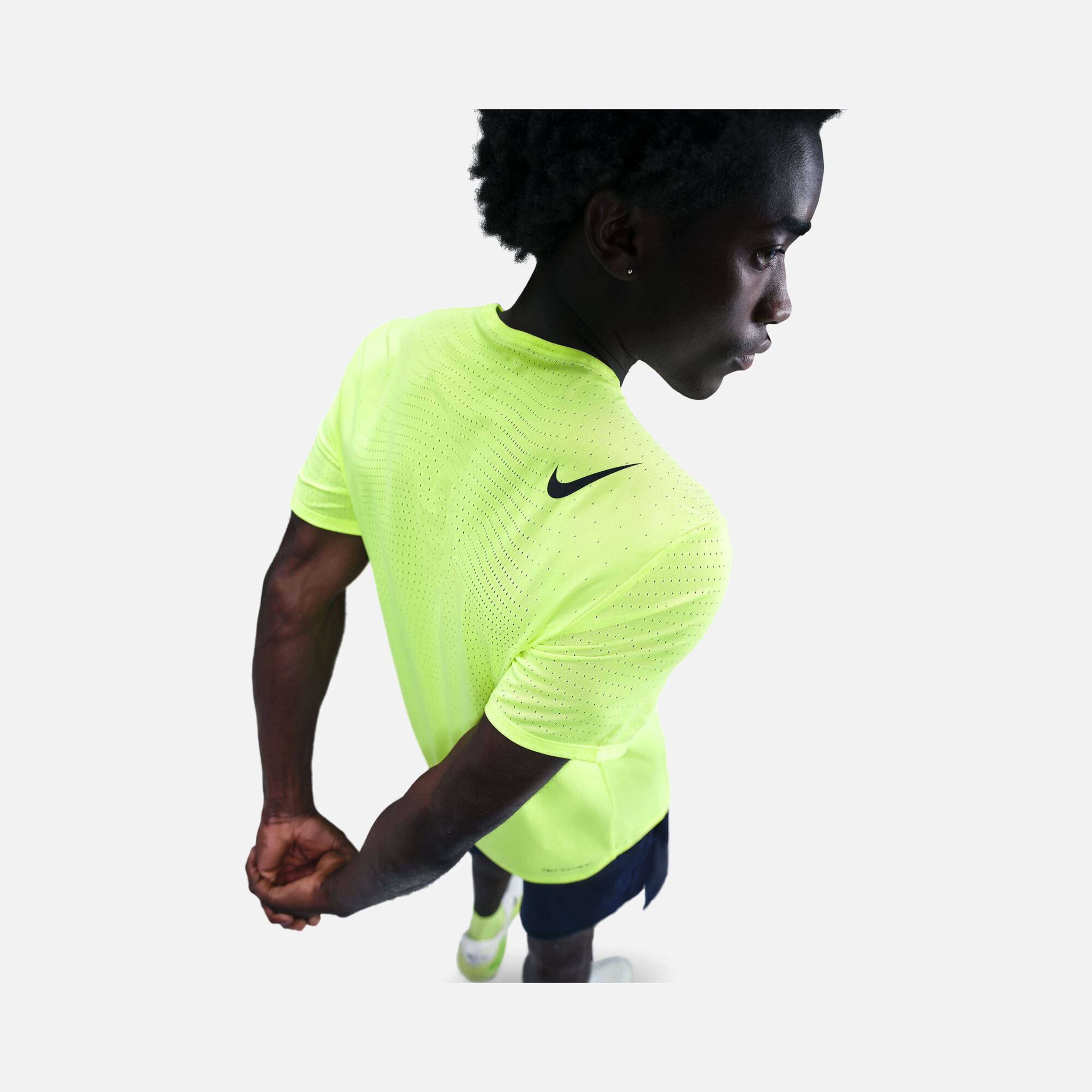 Nike Dri-Fit ADV AeroSwift Running Short-Sleeve Erkek Tişört