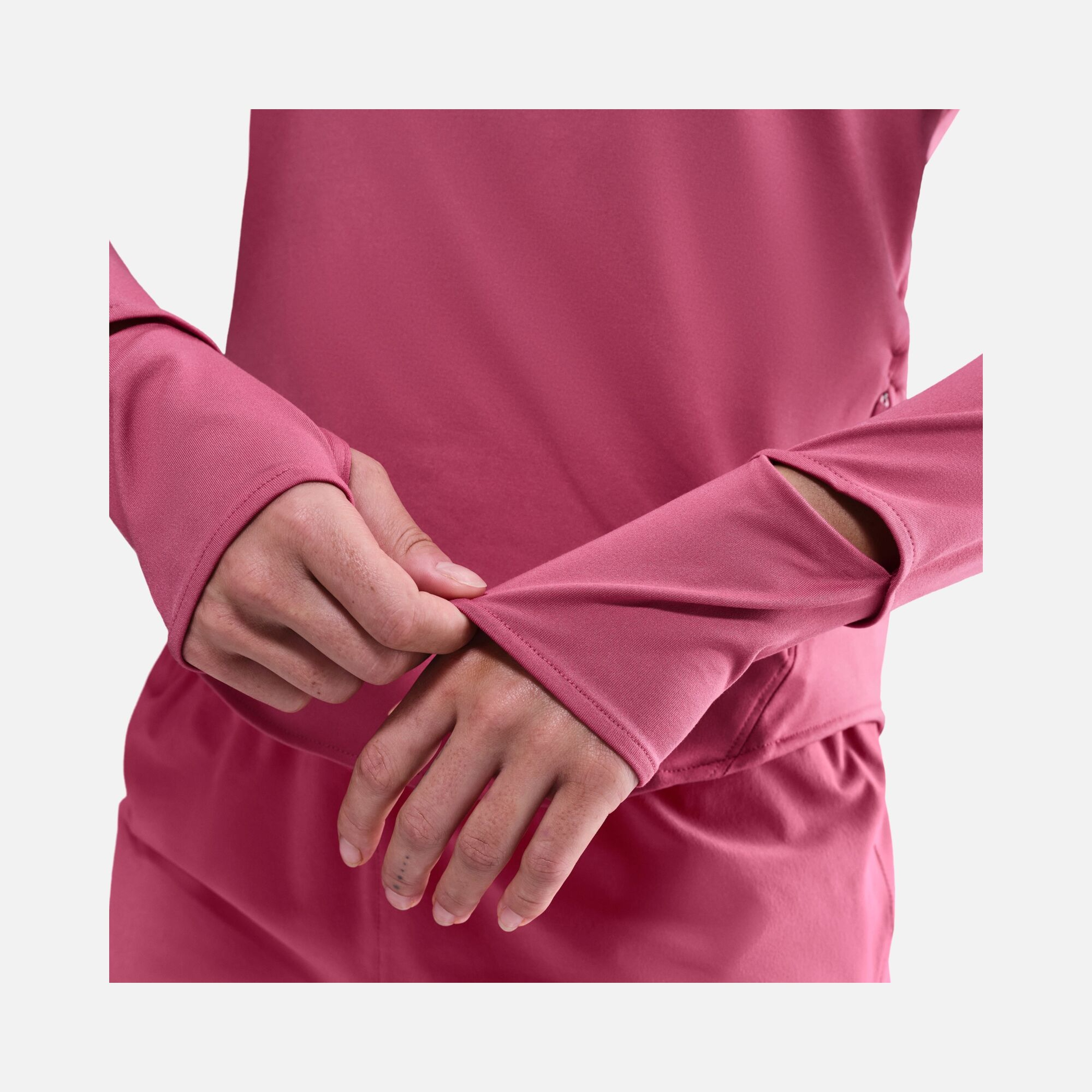 Nike Swift Dri-Fit UV 1/4-Zip Running Long-Sleeve Kadın Tişört