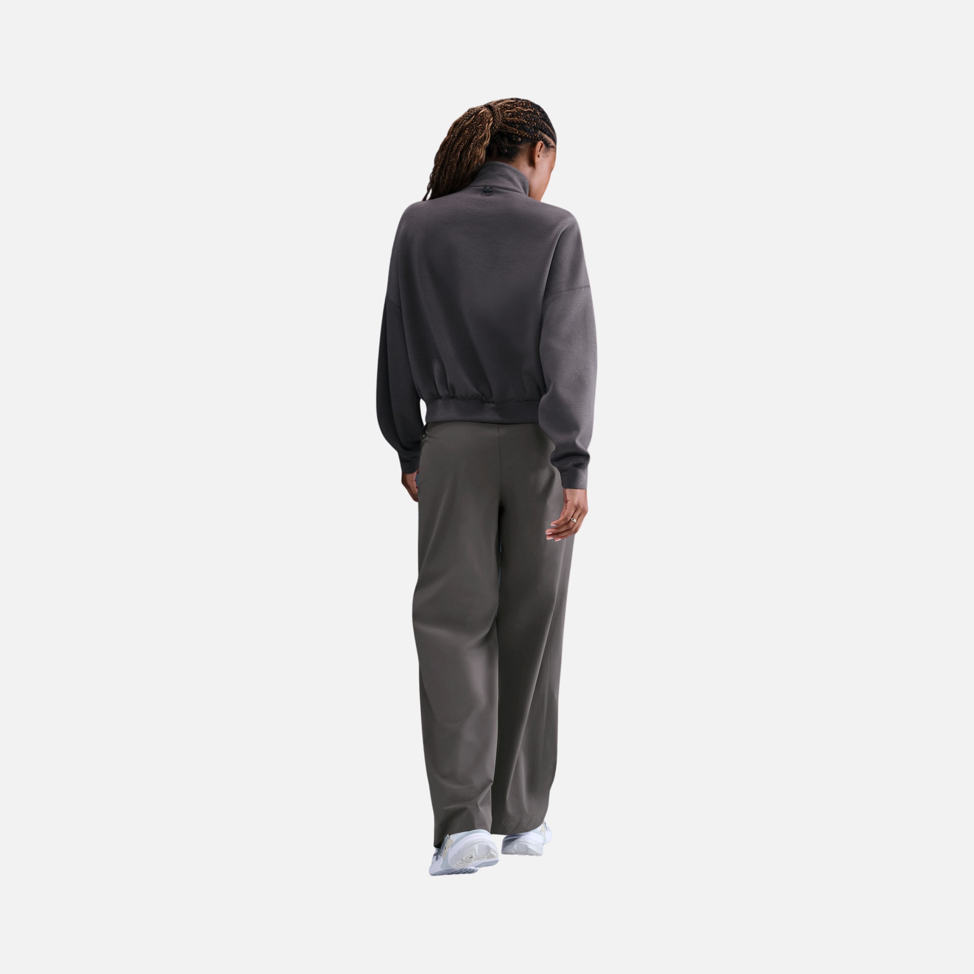 Nike 24.7 Dri-Fit Half-Zip Soft Knit Training Kadın Sweatshirt