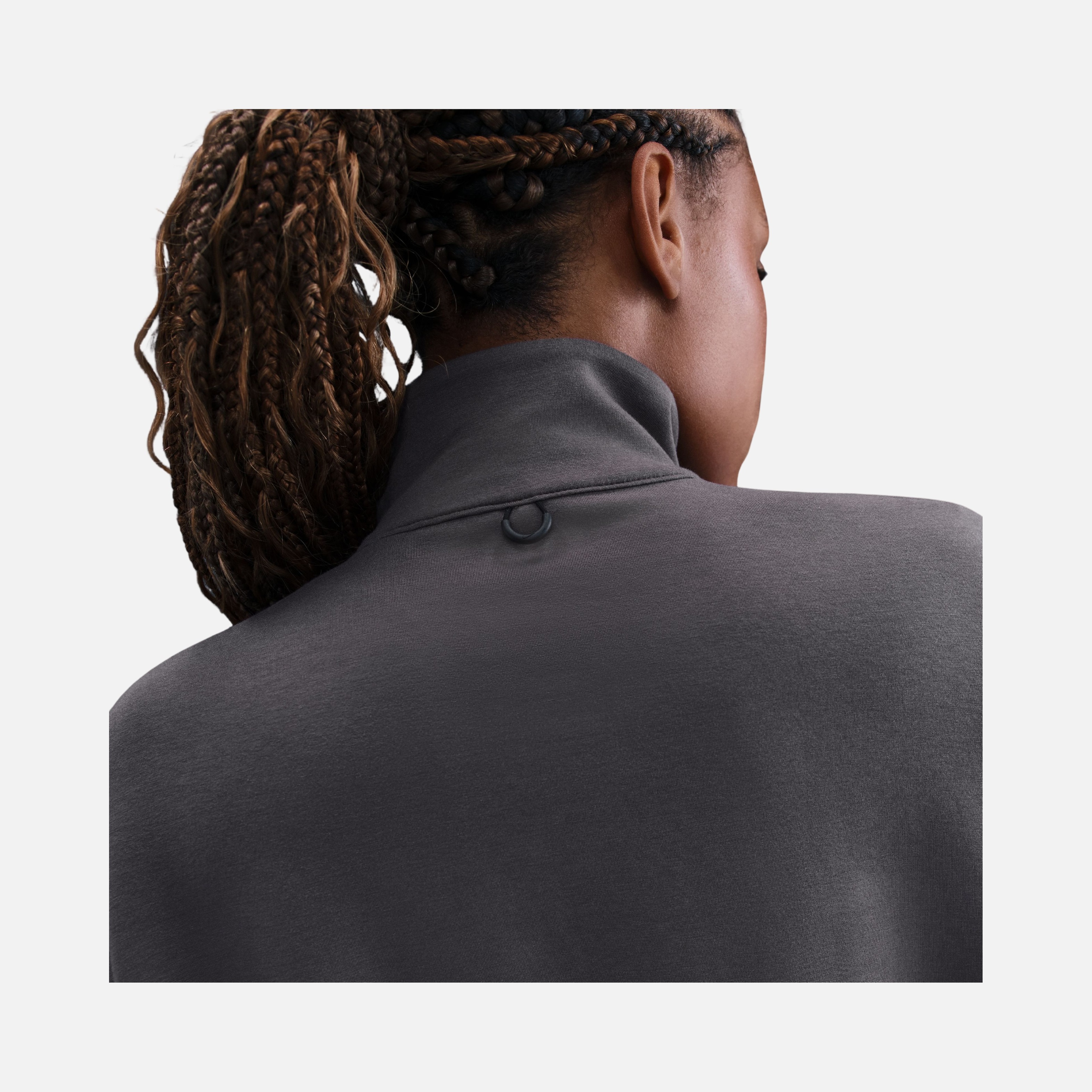 Nike 24.7 Dri-Fit Half-Zip Soft Knit Training Kadın Sweatshirt