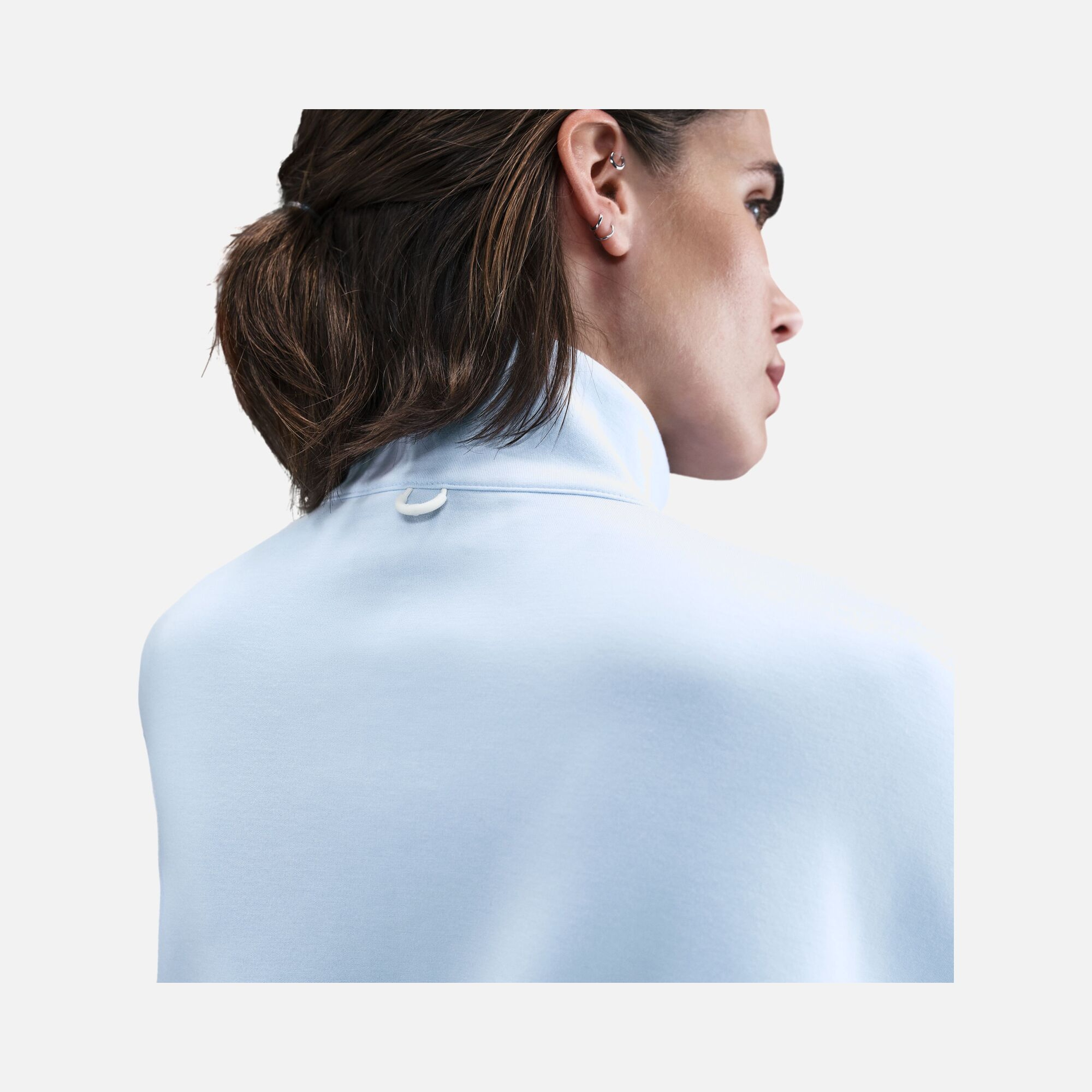 Nike 24.7 Dri-Fit Half-Zip Soft Knit Training Kadın Sweatshirt