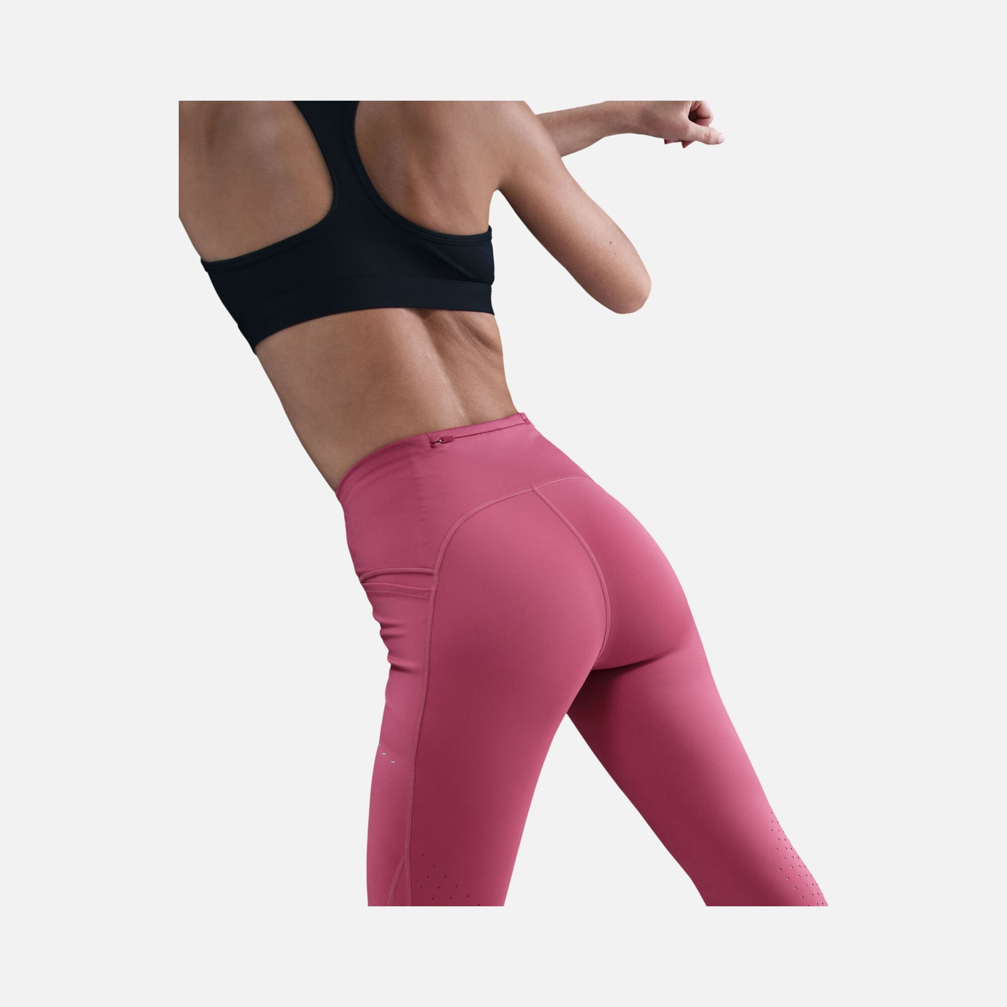Nike Dri-Fit High-Waisted 7/8 Running With Pockets Kadın Tayt