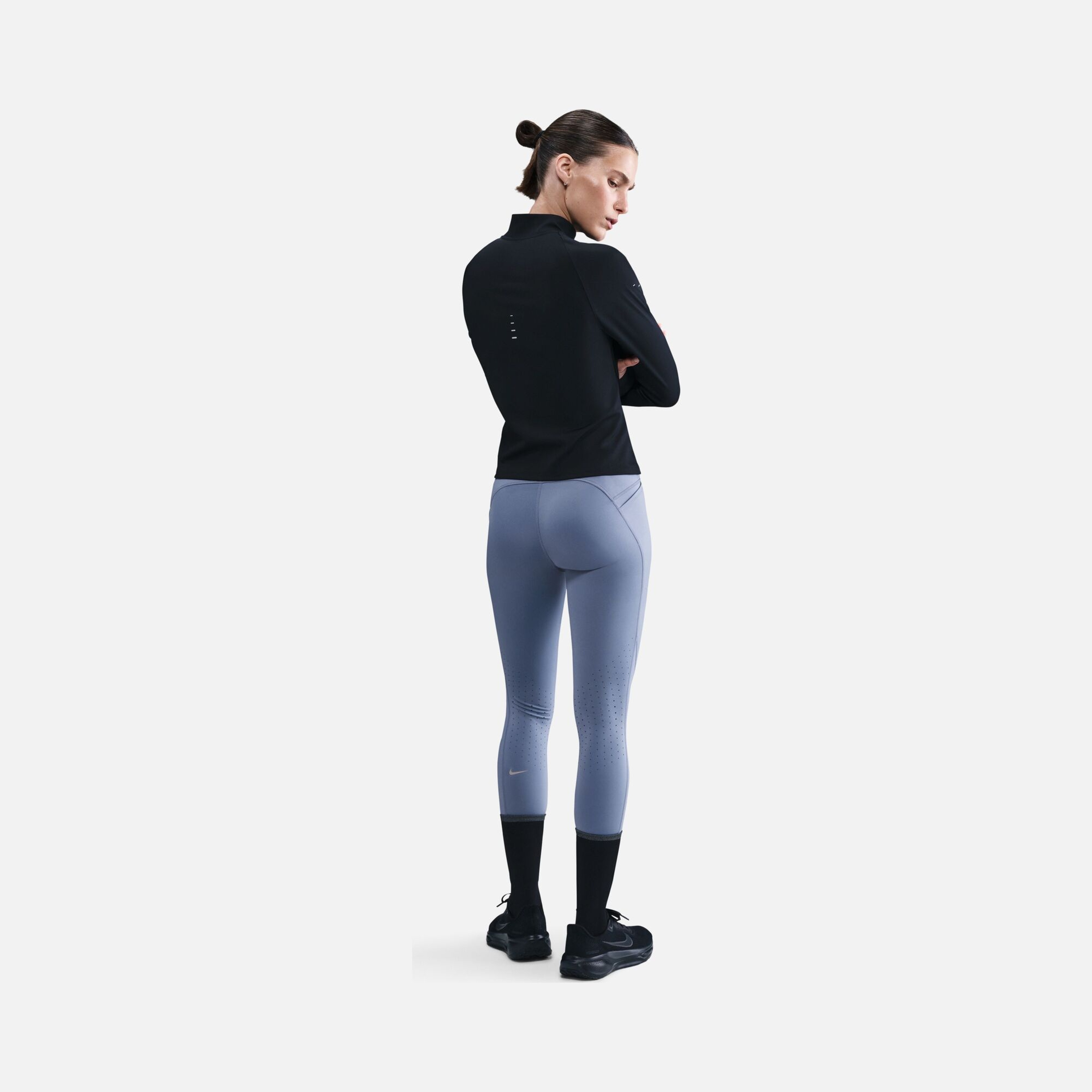Nike Dri-Fit High-Waisted 7/8 Running With Pockets Kadın Tayt